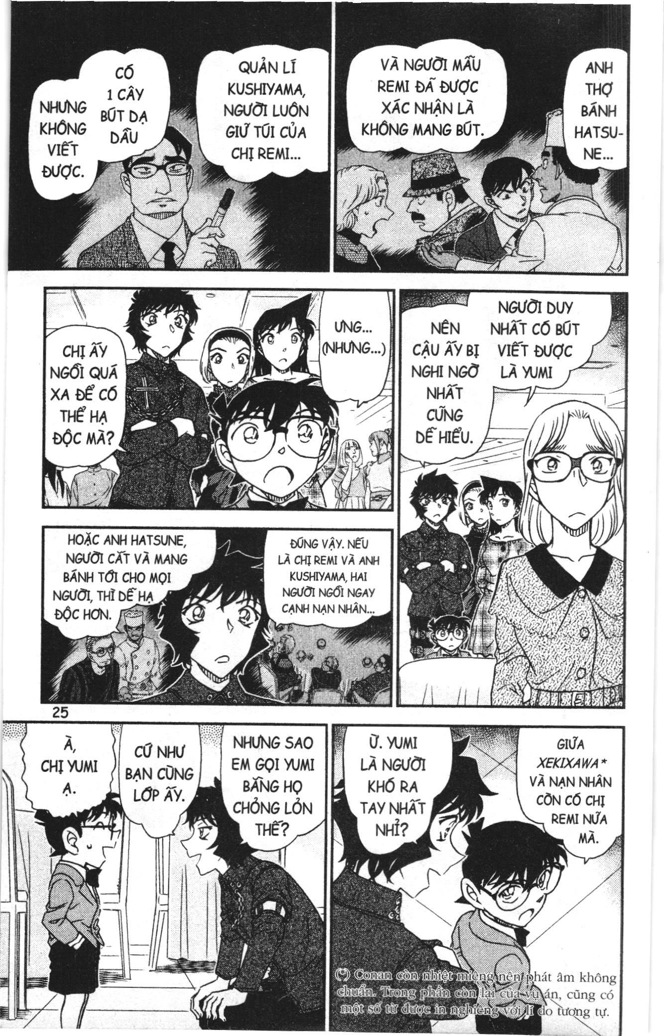 Thám tử lừng danh Conan Loạt truyện tranh: Chapter 1089