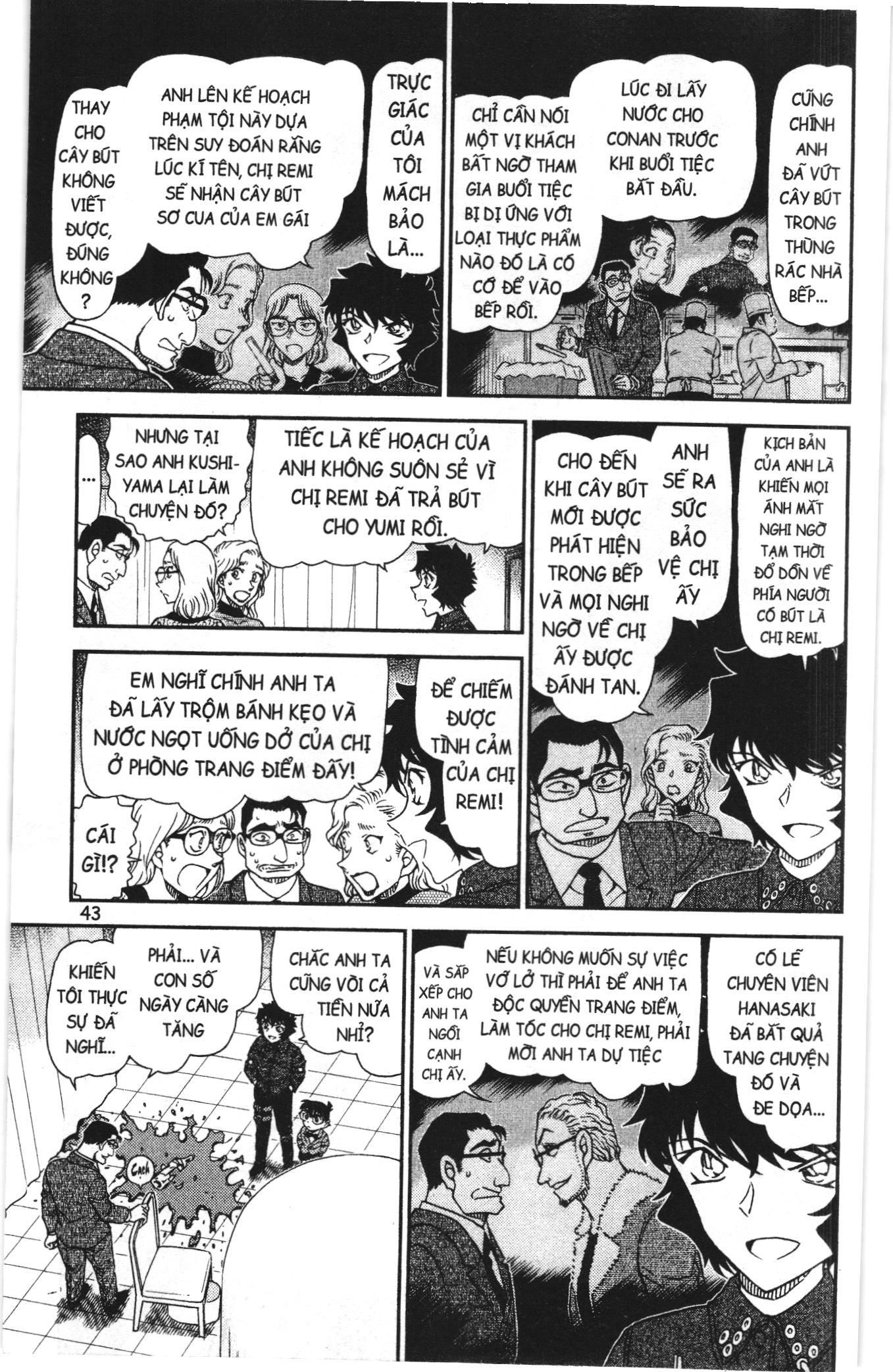 Thám tử lừng danh Conan Loạt truyện tranh: Chapter 1090