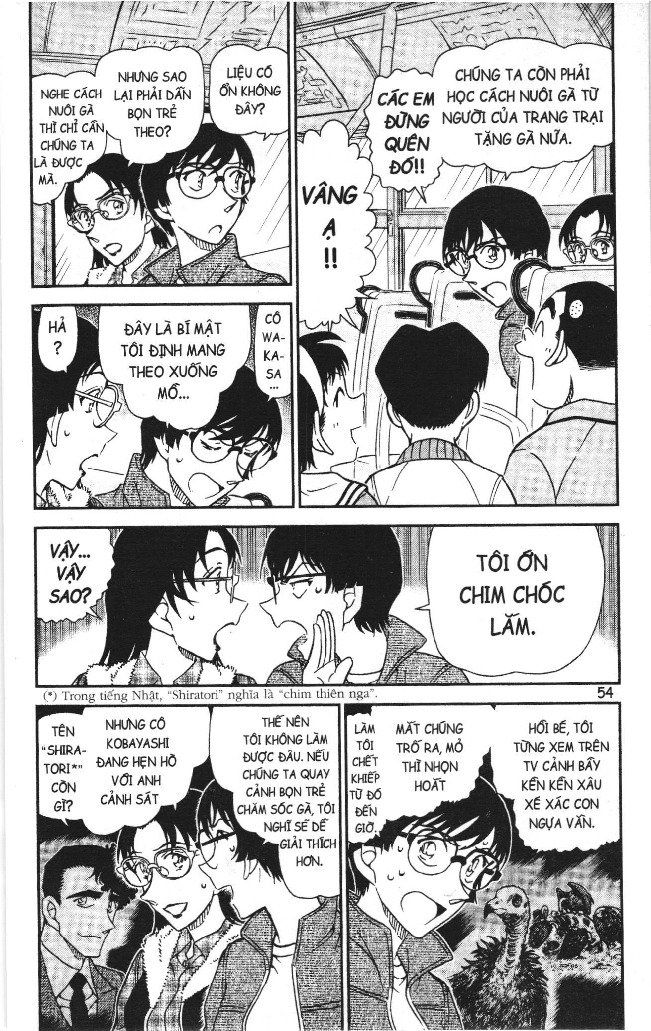 Thám tử lừng danh Conan Loạt truyện tranh: Chapter 1091