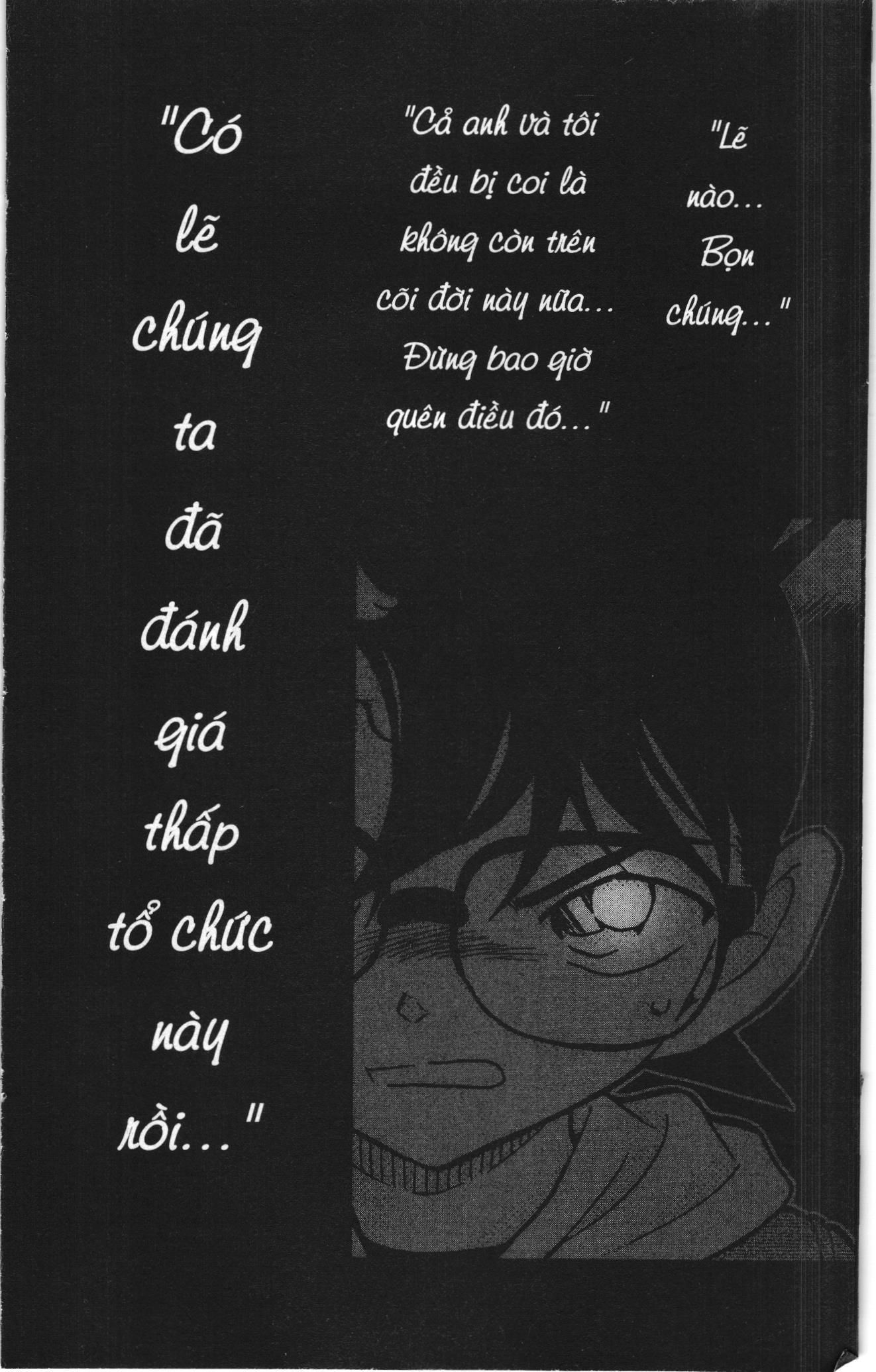Thám tử lừng danh Conan Loạt truyện tranh: Chapter 1098