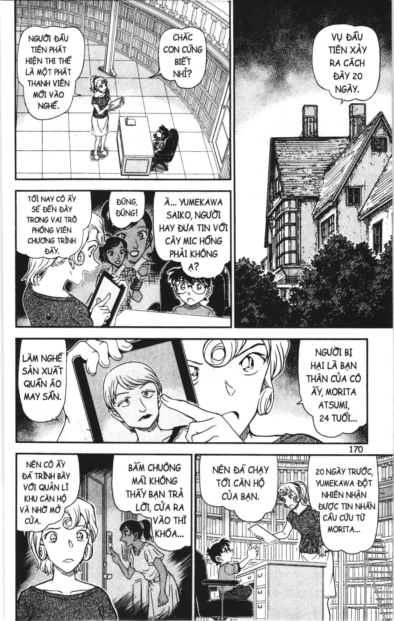 Thám tử lừng danh Conan Loạt truyện tranh: Chapter 1098
