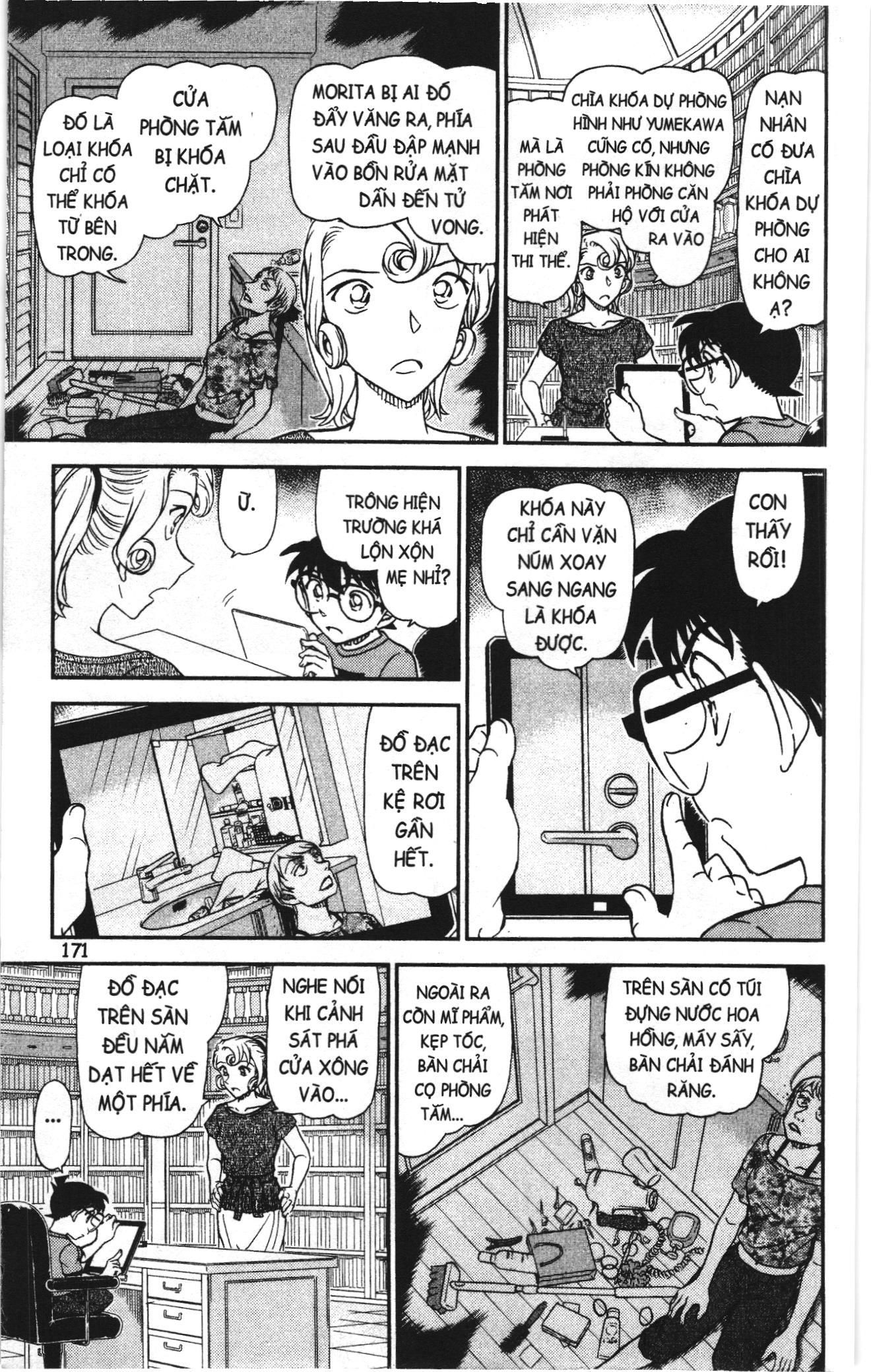Thám tử lừng danh Conan Loạt truyện tranh: Chapter 1098