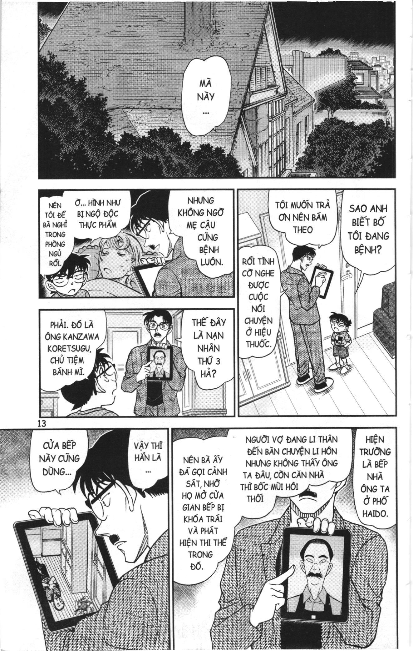 Thám tử lừng danh Conan Loạt truyện tranh: Chapter 1099