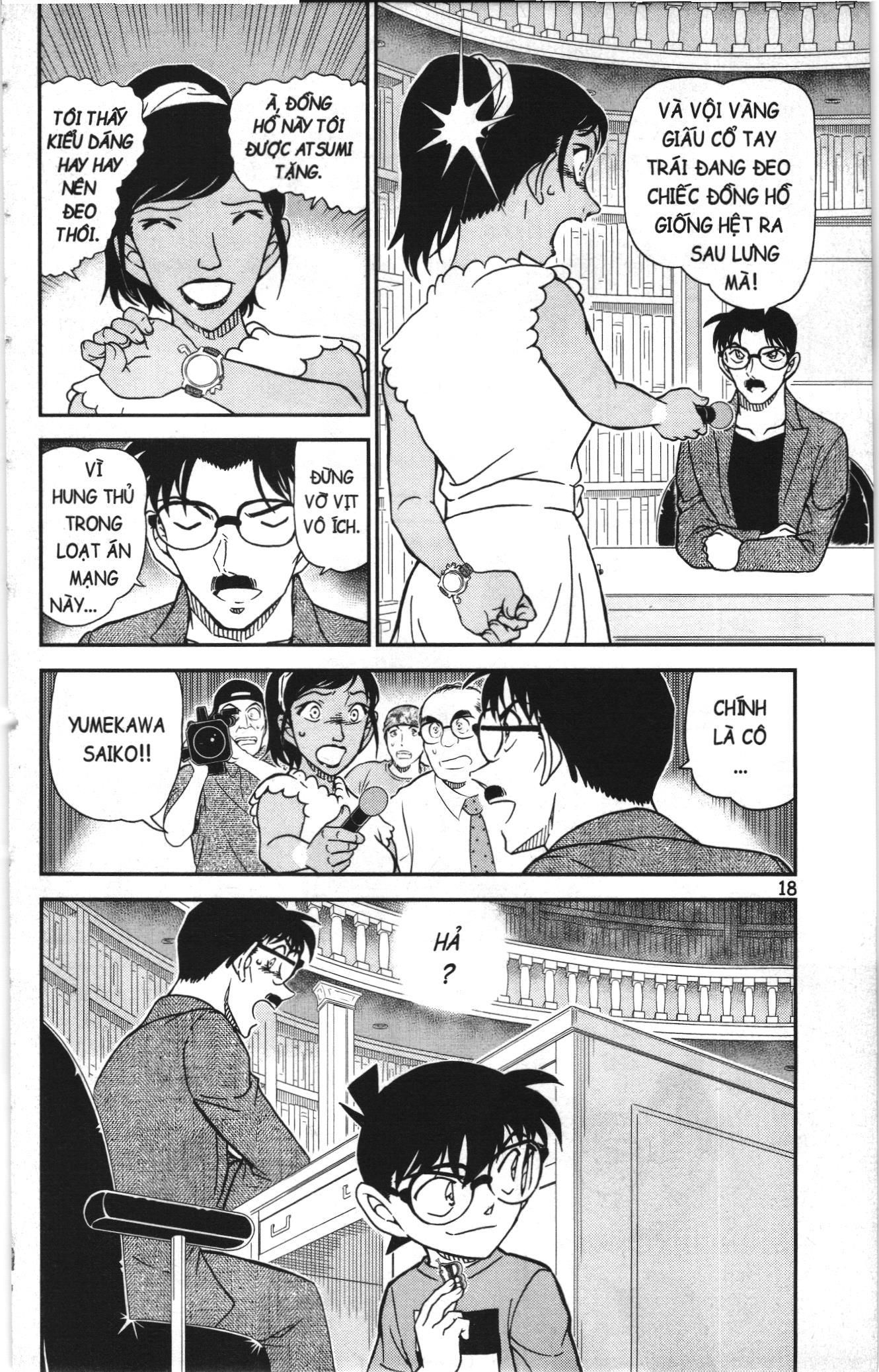Thám tử lừng danh Conan Loạt truyện tranh: Chapter 1099