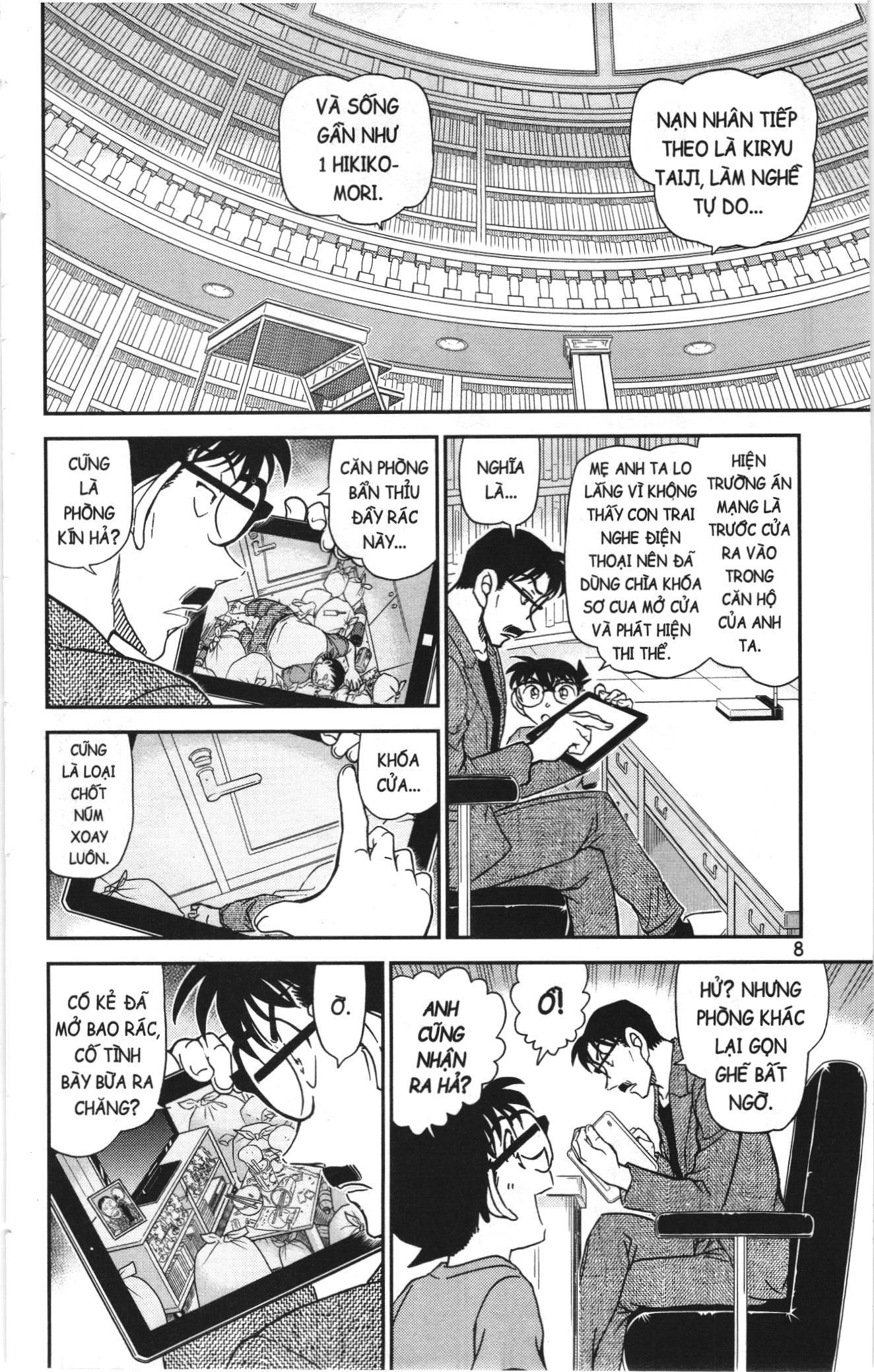 Thám tử lừng danh Conan Loạt truyện tranh: Chapter 1099