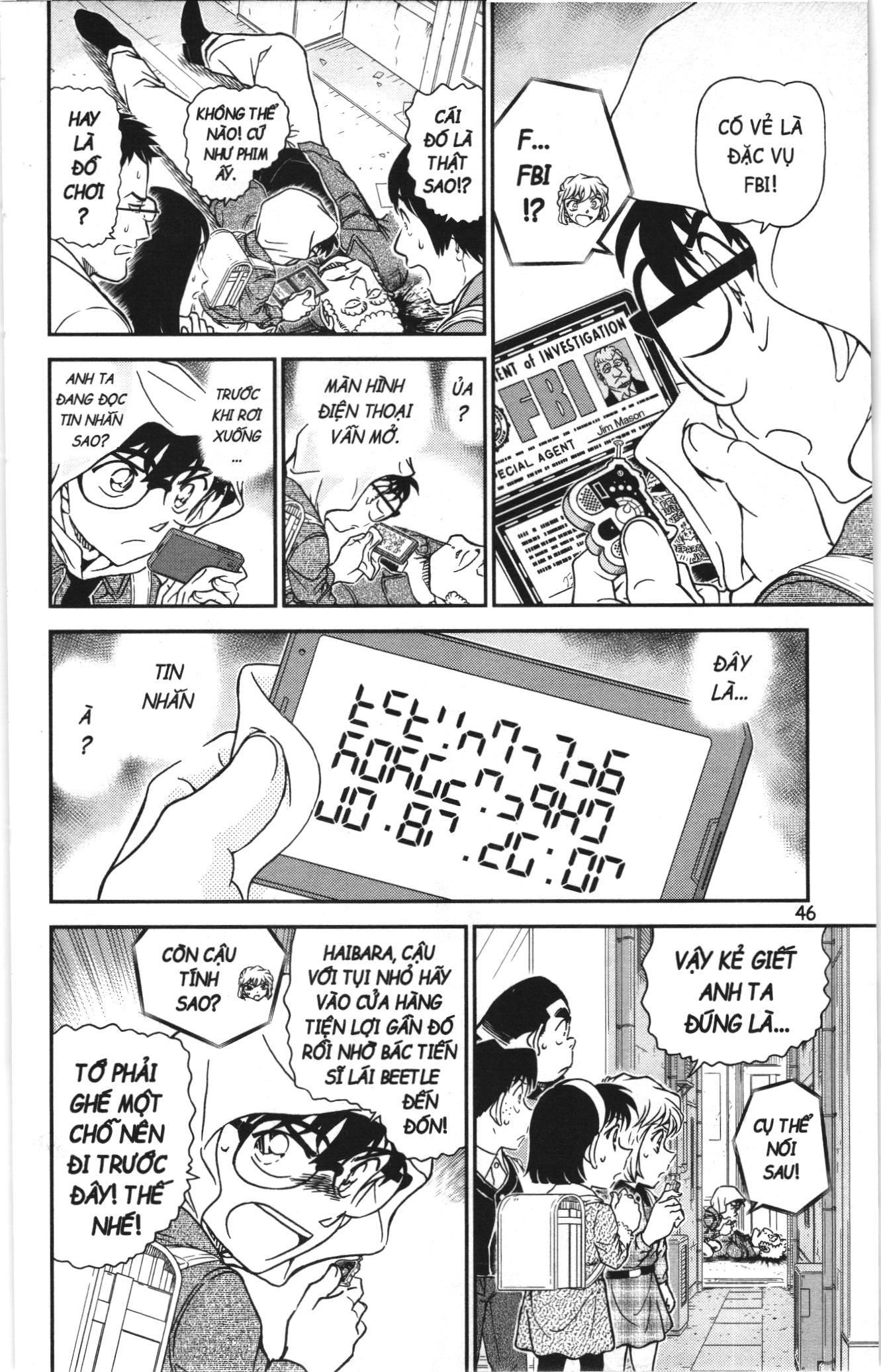 Thám tử lừng danh Conan Loạt truyện tranh: Chapter 1101