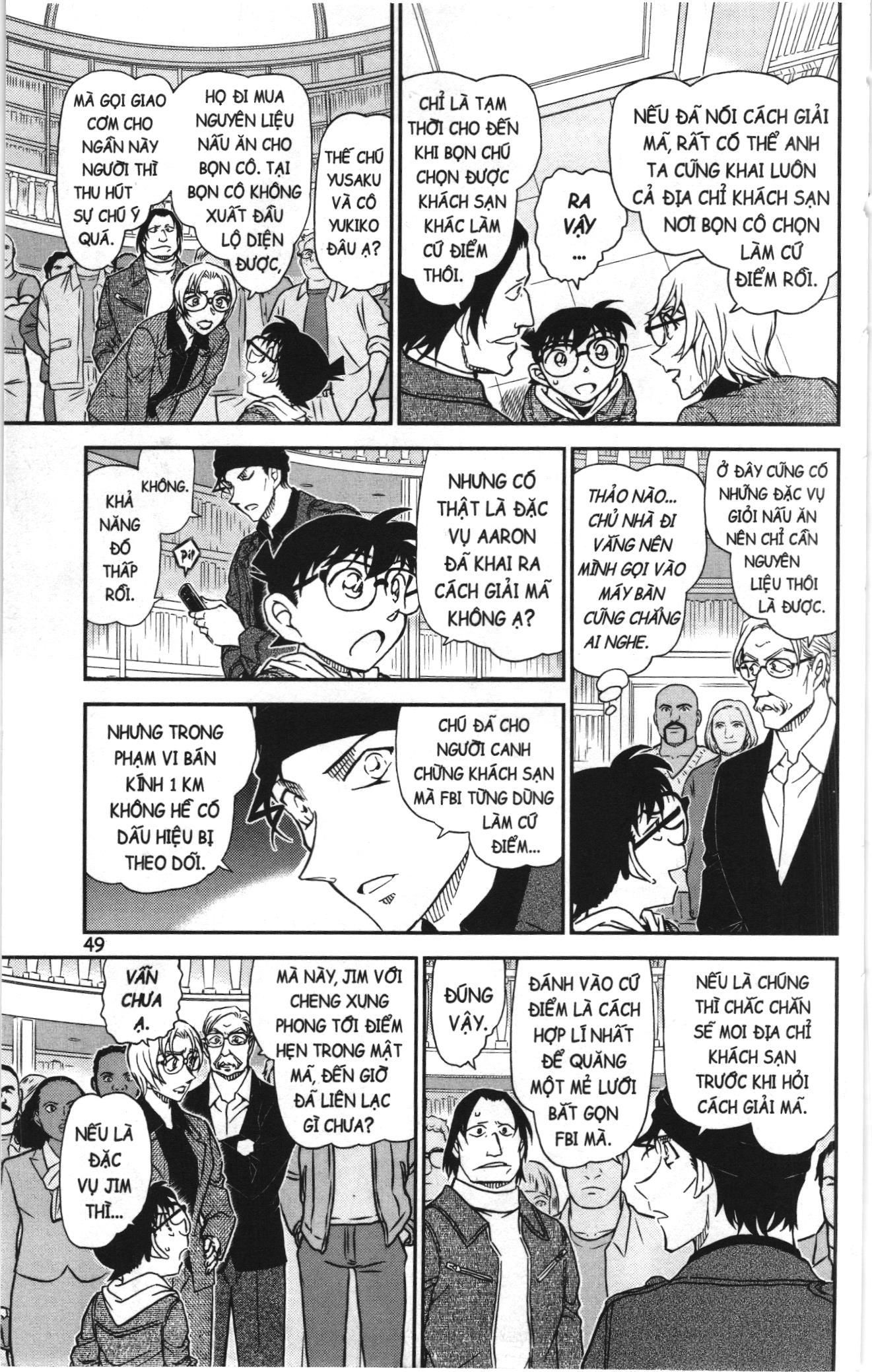 Thám tử lừng danh Conan Loạt truyện tranh: Chapter 1101