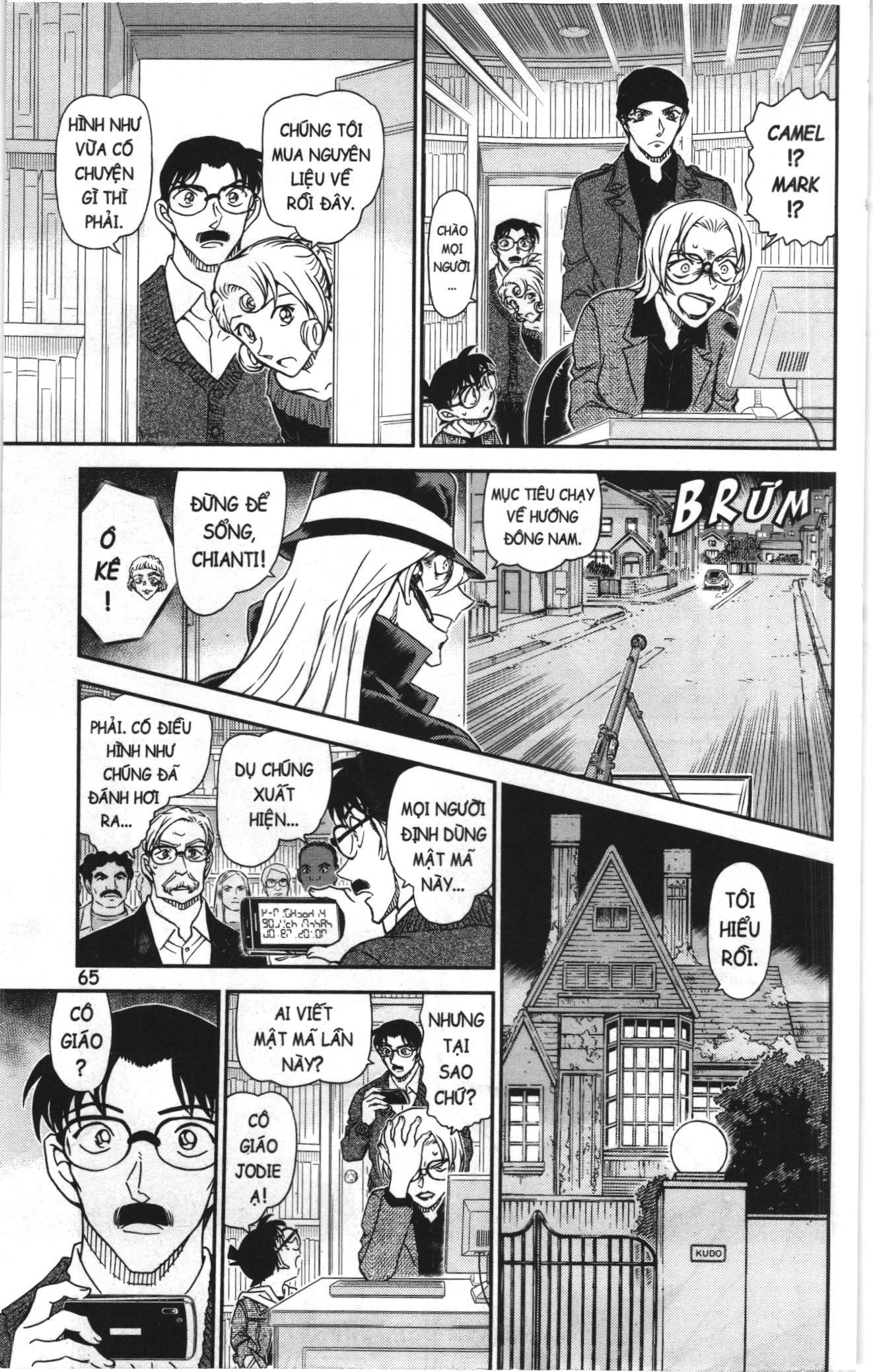 Thám tử lừng danh Conan Loạt truyện tranh: Chapter 1102