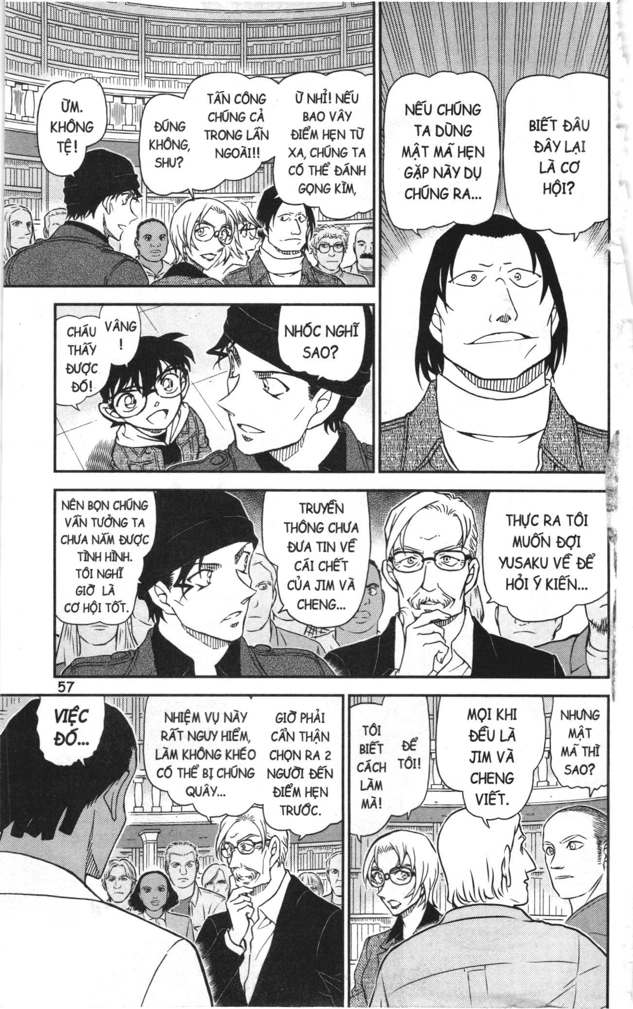Thám tử lừng danh Conan Loạt truyện tranh: Chapter 1102