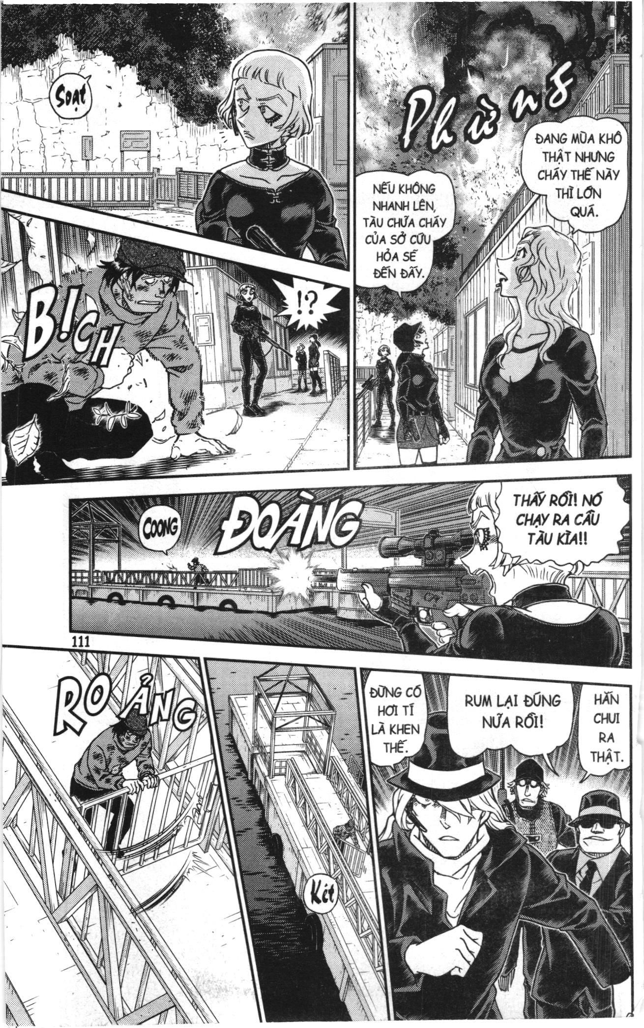 Thám tử lừng danh Conan Loạt truyện tranh: Chapter 1107