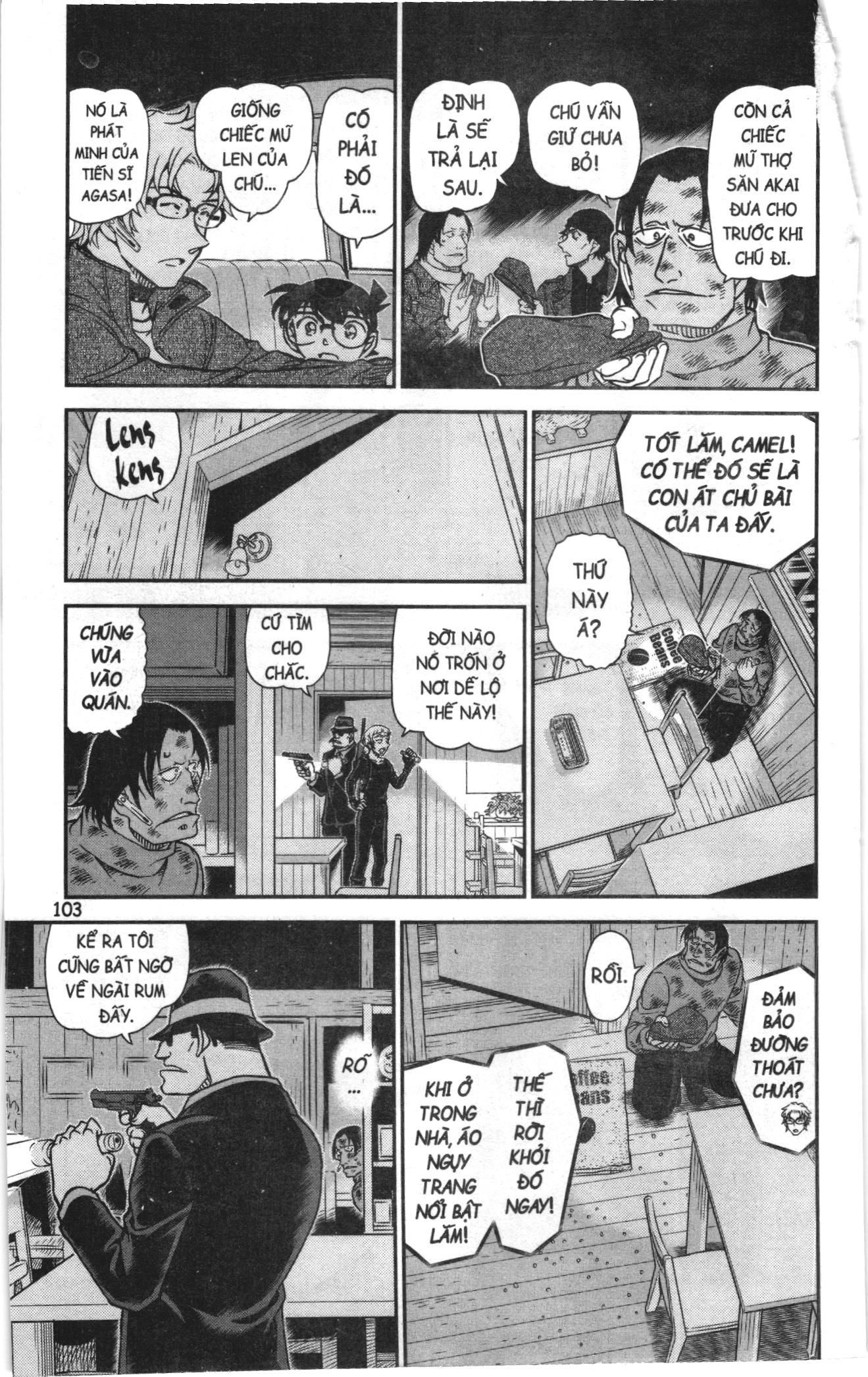 Thám tử lừng danh Conan Loạt truyện tranh: Chapter 1107