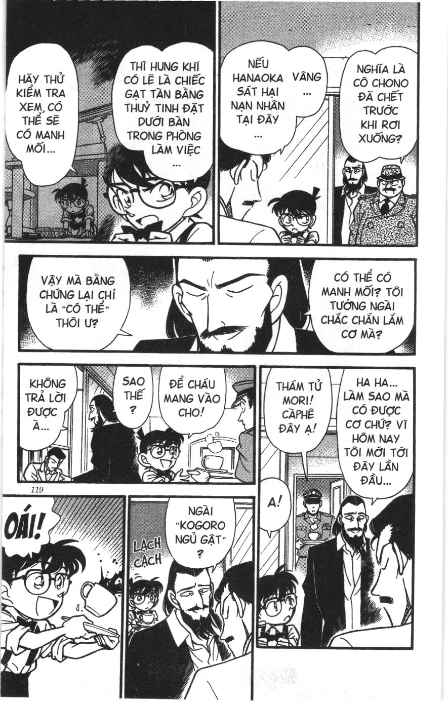 Thám tử lừng danh Conan Loạt truyện tranh: Chapter 135