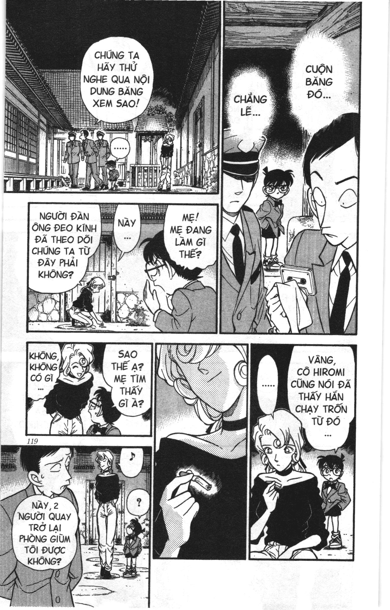 Thám tử lừng danh Conan Loạt truyện tranh: Chapter 145