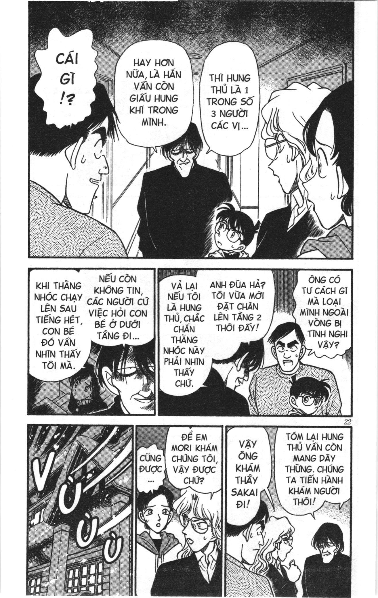 Thám tử lừng danh Conan Loạt truyện tranh: Chapter 150