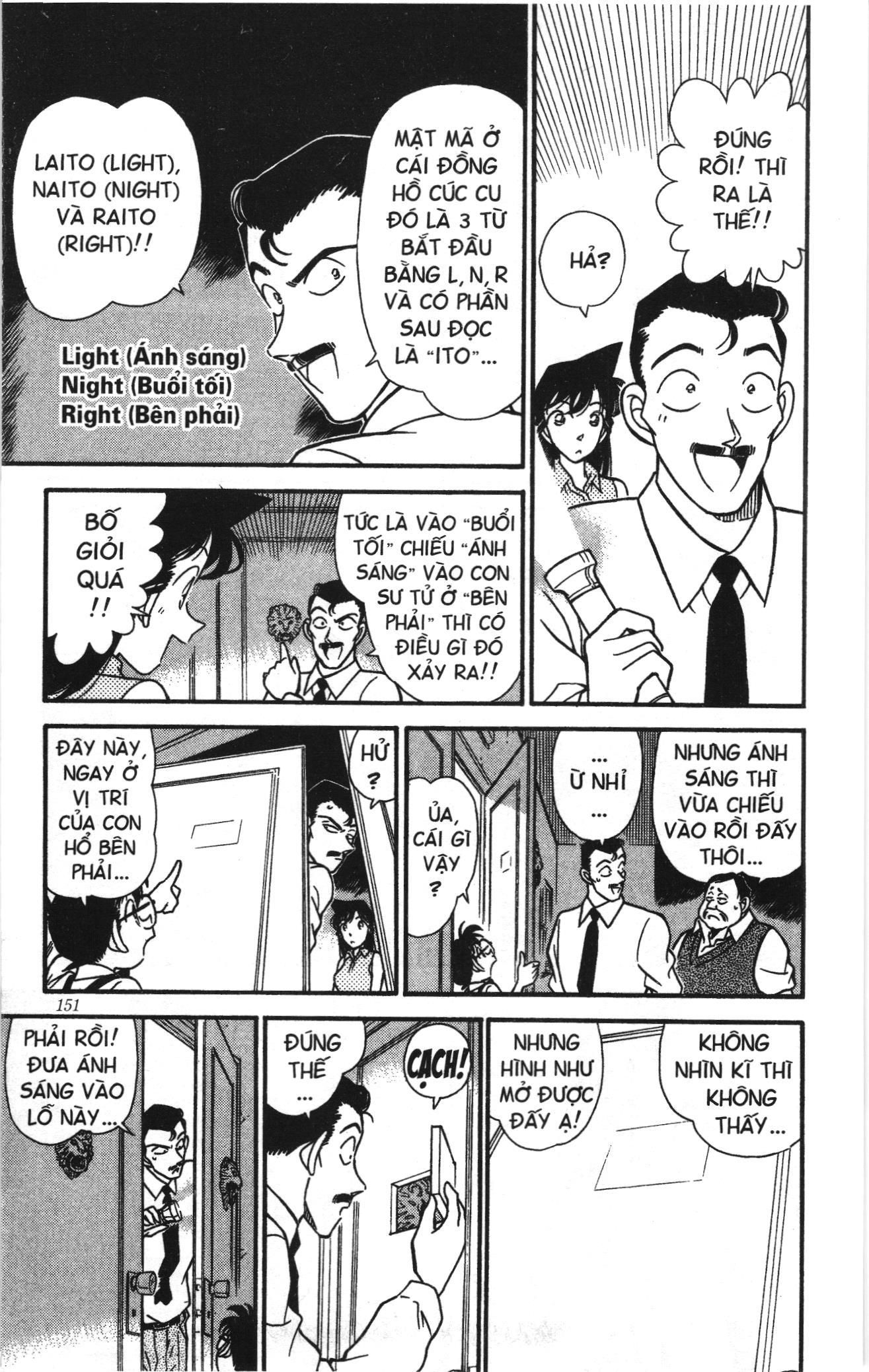 Thám tử lừng danh Conan Loạt truyện tranh: Chapter 177