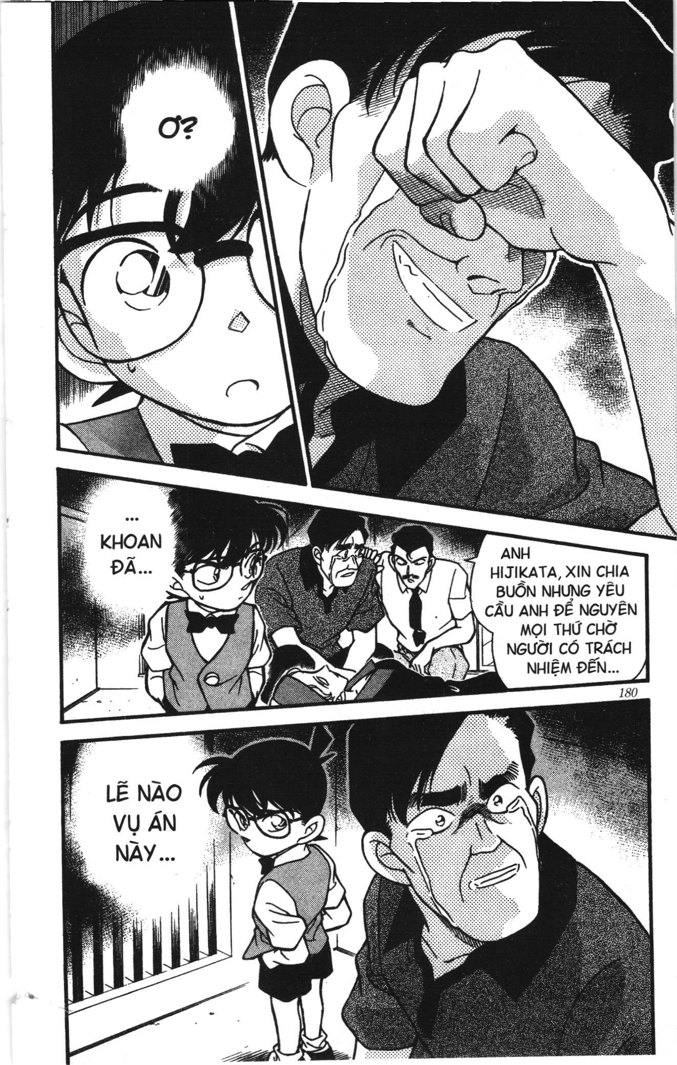 Thám tử lừng danh Conan Loạt truyện tranh: Chapter 178