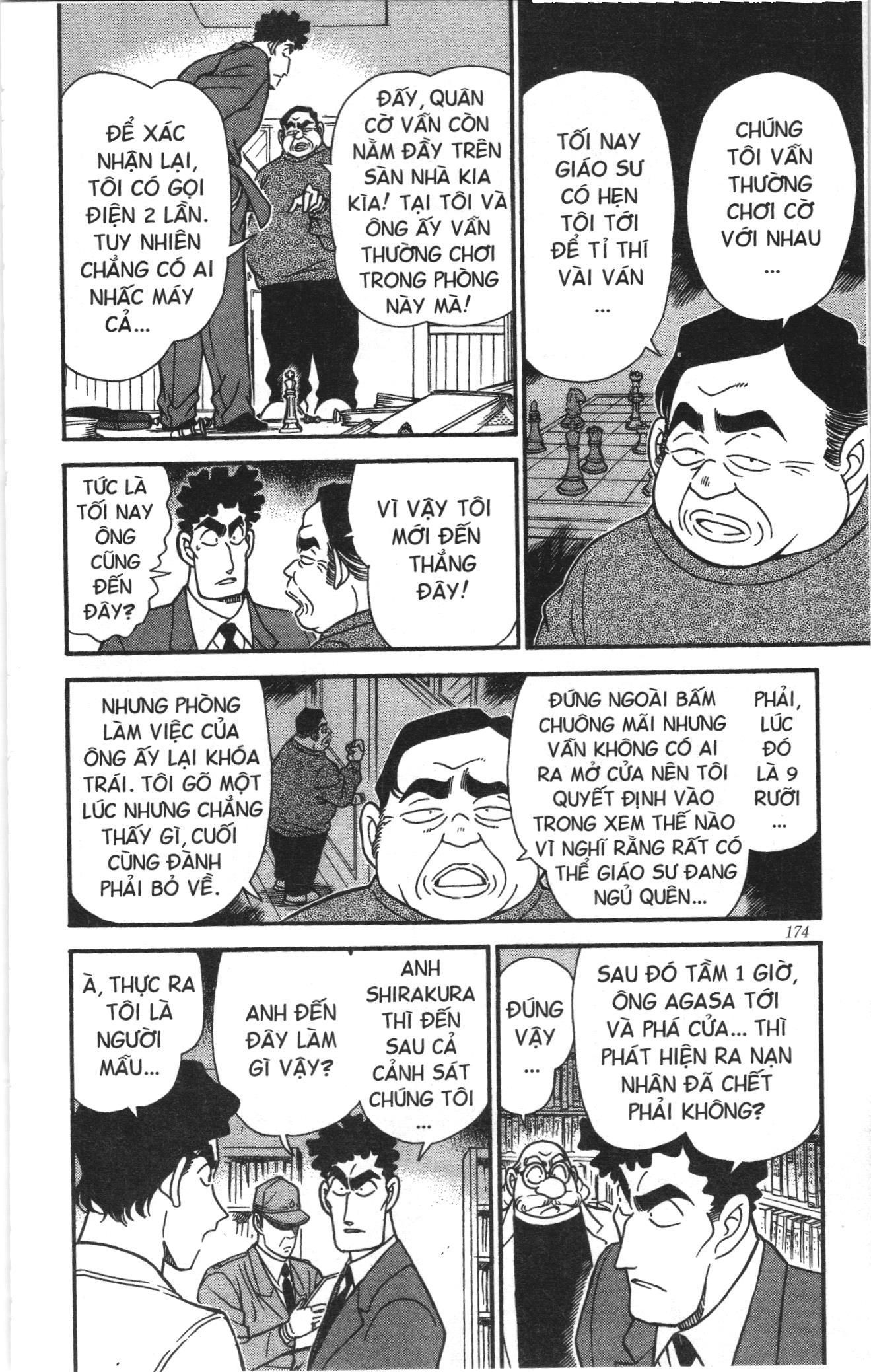 Thám tử lừng danh Conan Loạt truyện tranh: Chapter 188