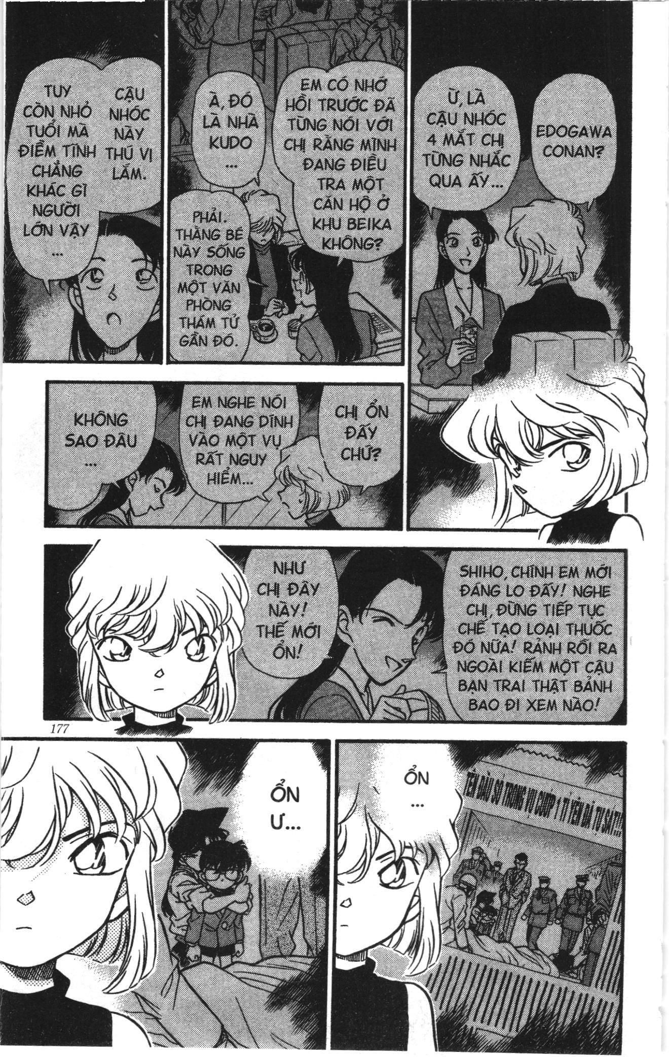 Thám tử lừng danh Conan Loạt truyện tranh: Chapter 188