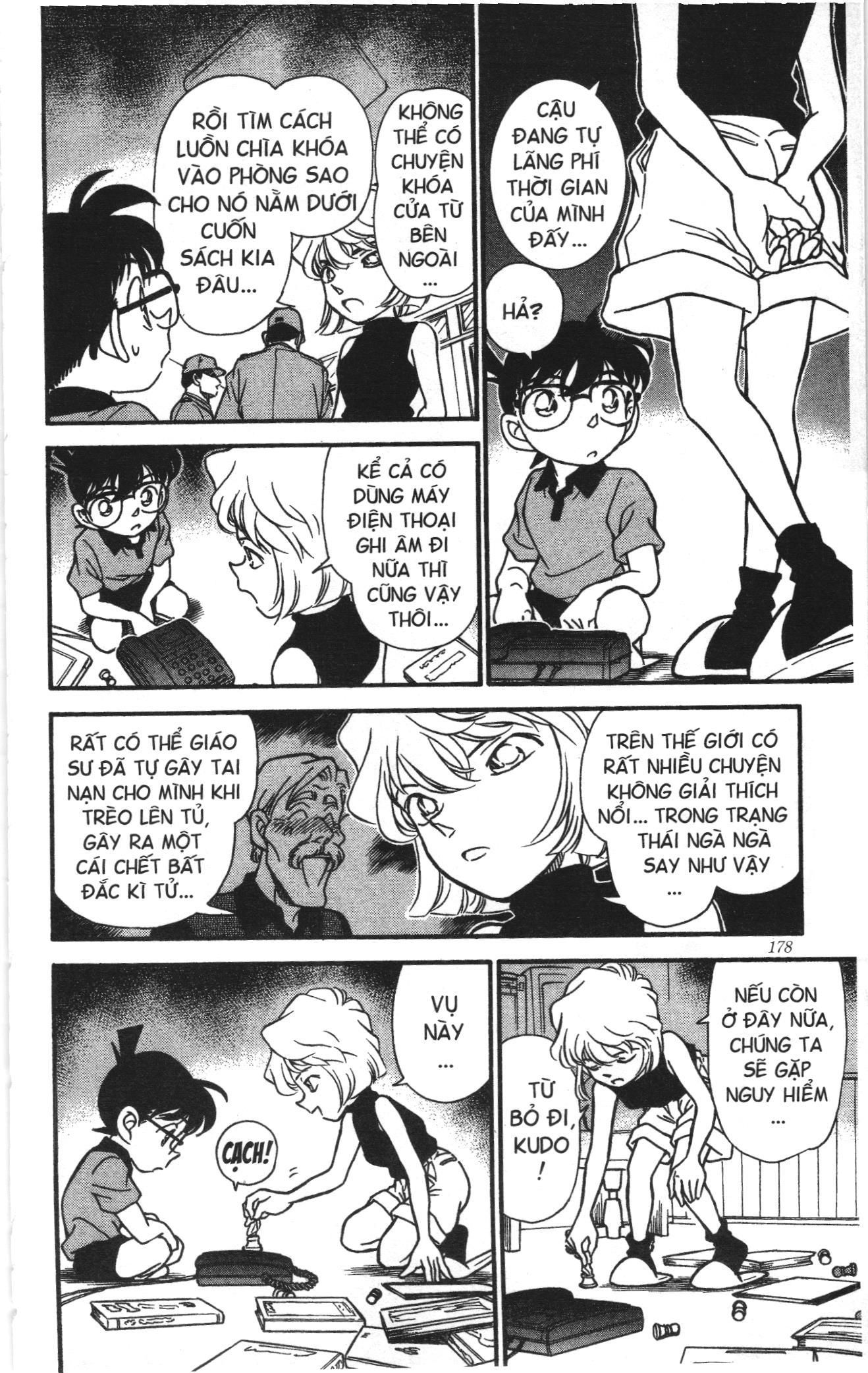 Thám tử lừng danh Conan Loạt truyện tranh: Chapter 188