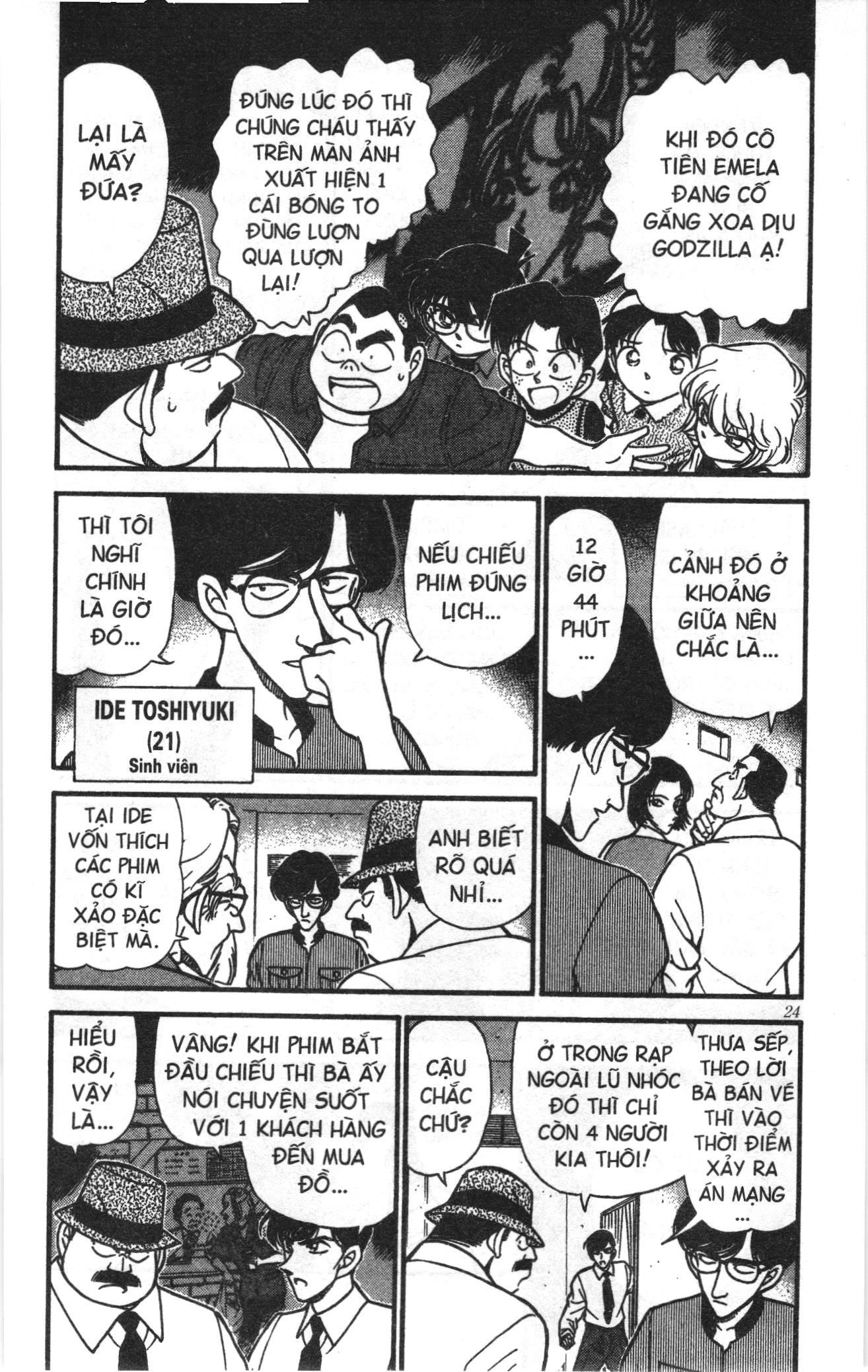 Thám tử lừng danh Conan Loạt truyện tranh: Chapter 233