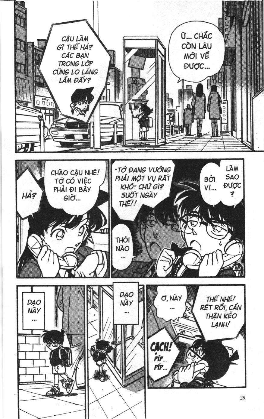 Thám tử lừng danh Conan Loạt truyện tranh: Chapter 244
