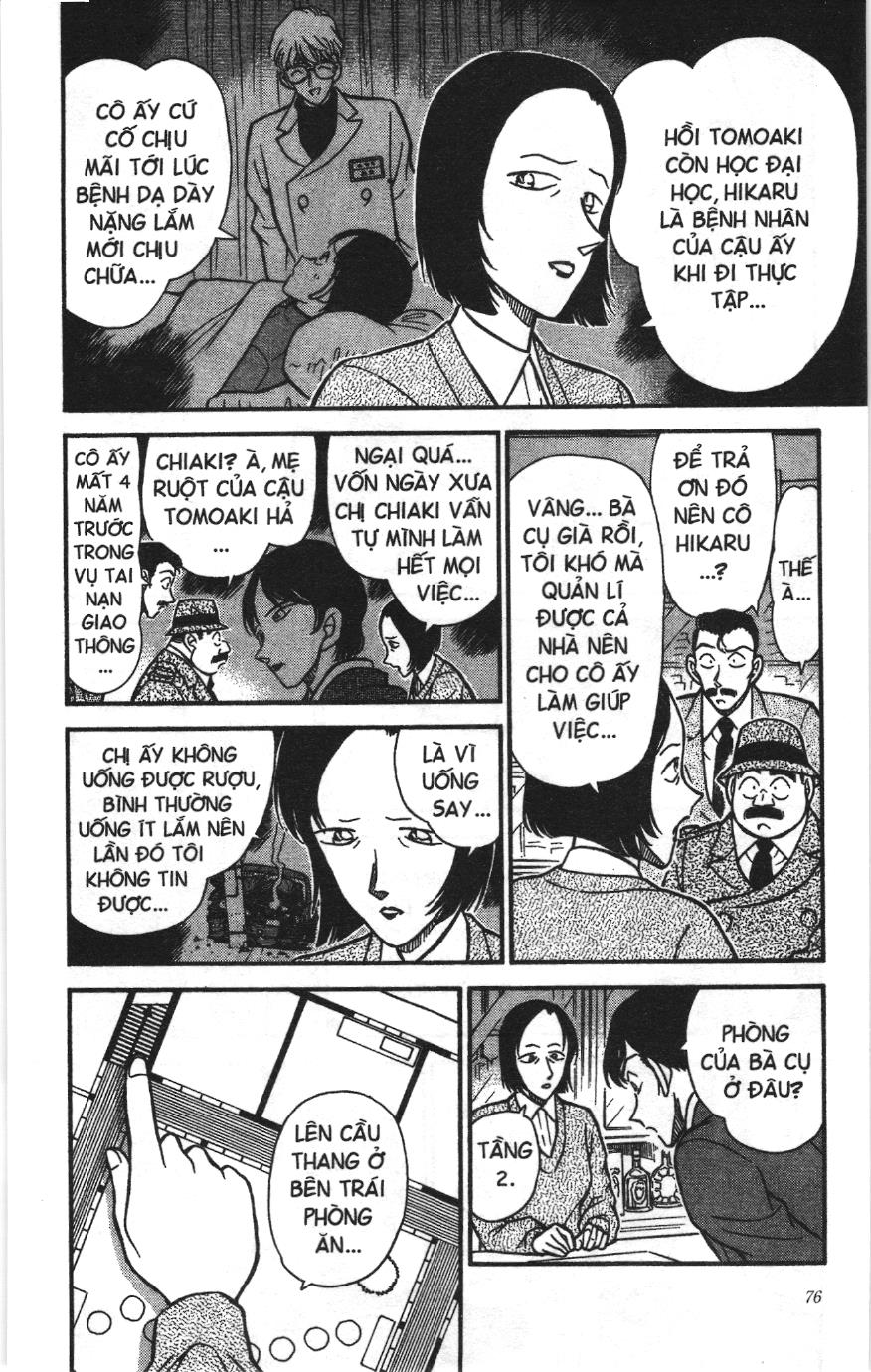 Thám tử lừng danh Conan Loạt truyện tranh: Chapter 246