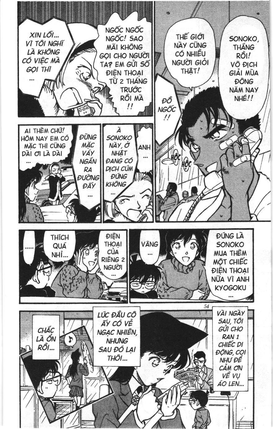 Thám tử lừng danh Conan Loạt truyện tranh: Chapter 255