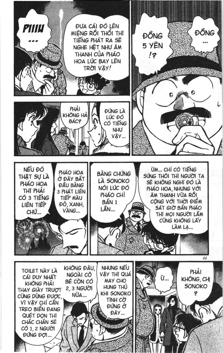 Thám tử lừng danh Conan Loạt truyện tranh: Chapter 255