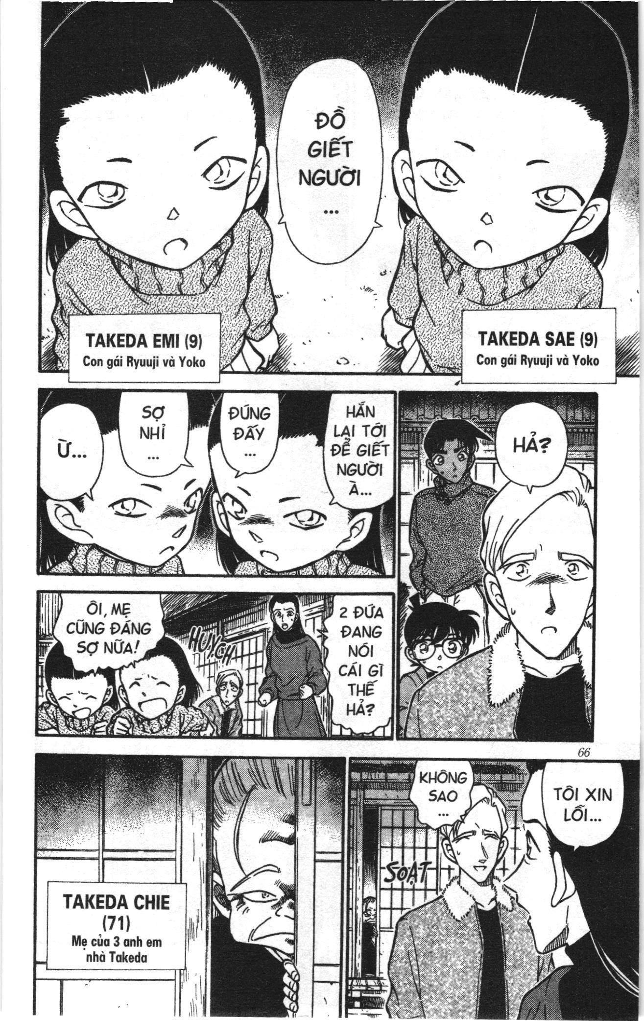 Thám tử lừng danh Conan Loạt truyện tranh: Chapter 256