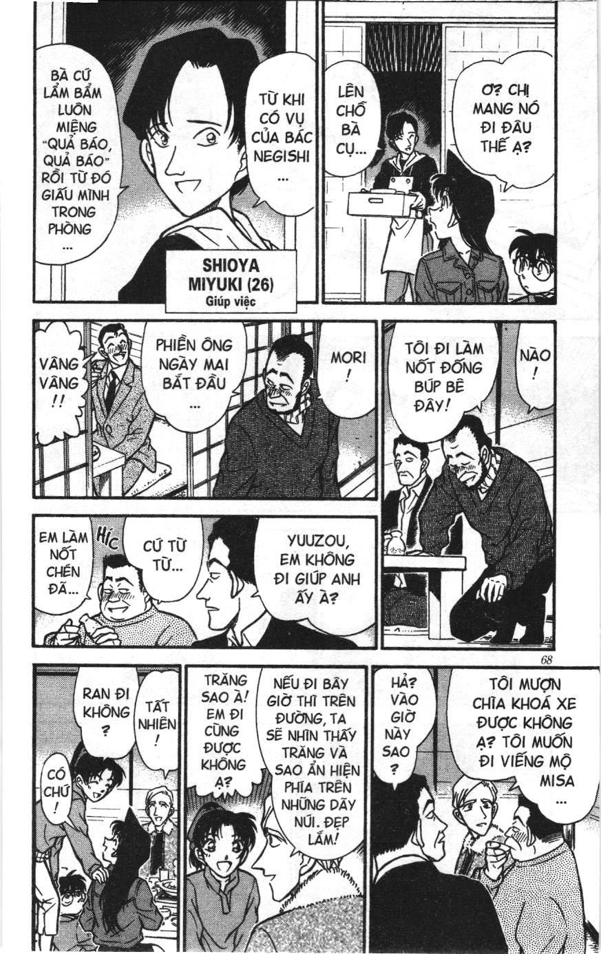 Thám tử lừng danh Conan Loạt truyện tranh: Chapter 256