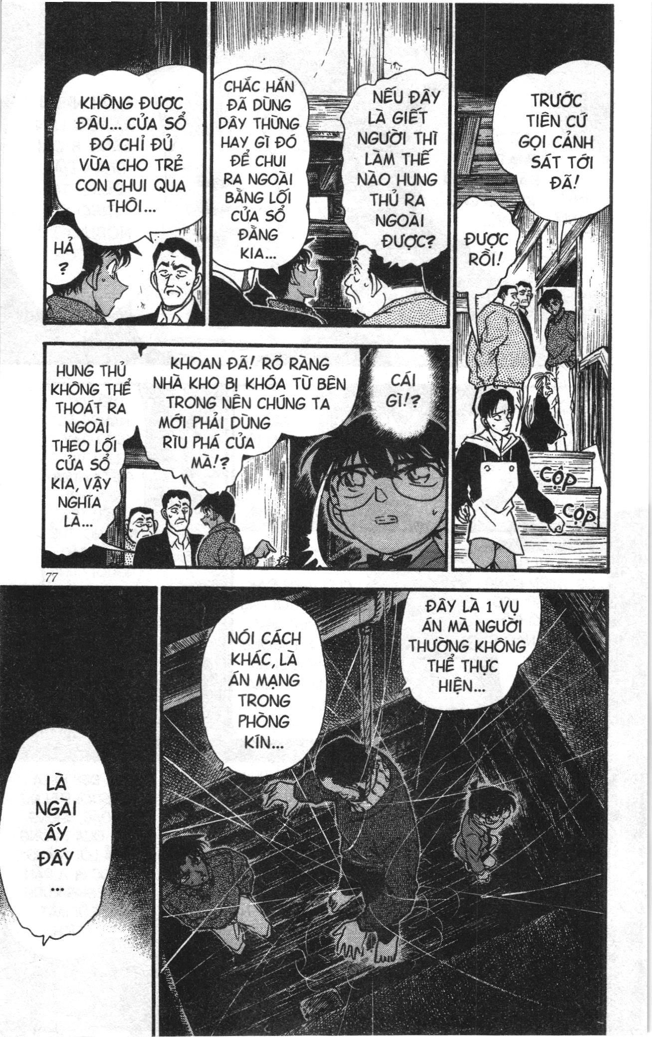 Thám tử lừng danh Conan Loạt truyện tranh: Chapter 257