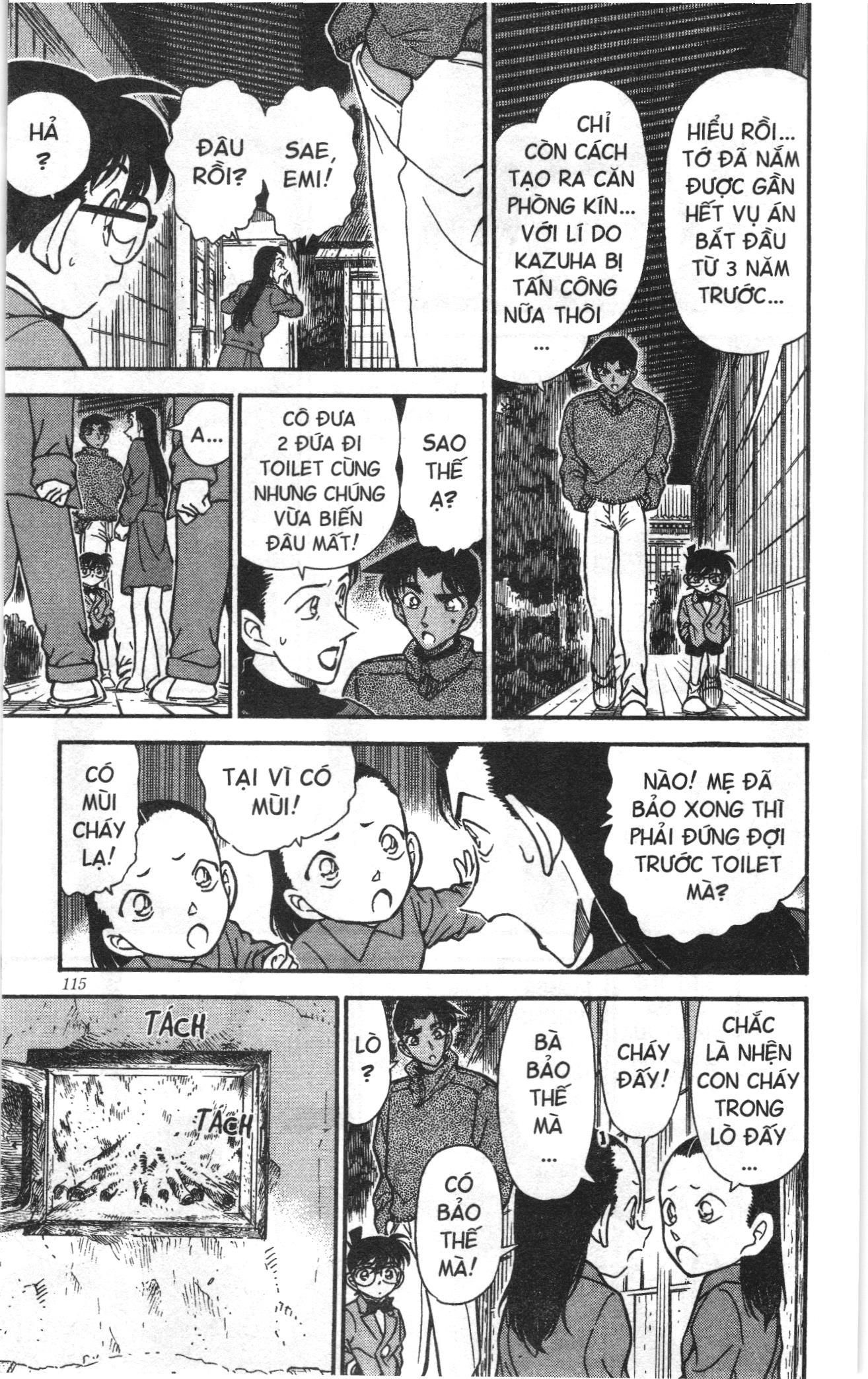 Thám tử lừng danh Conan Loạt truyện tranh: Chapter 259