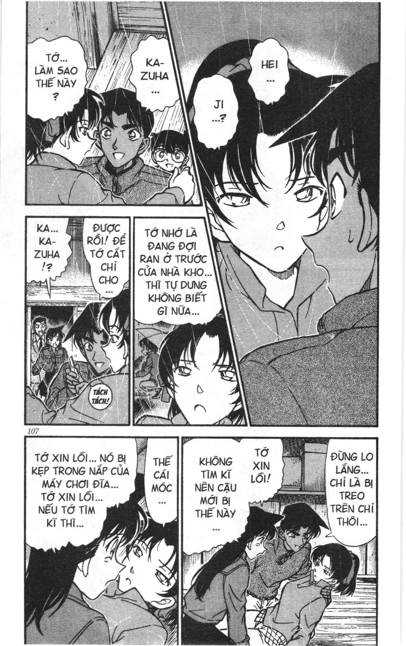 Thám tử lừng danh Conan Loạt truyện tranh: Chapter 259