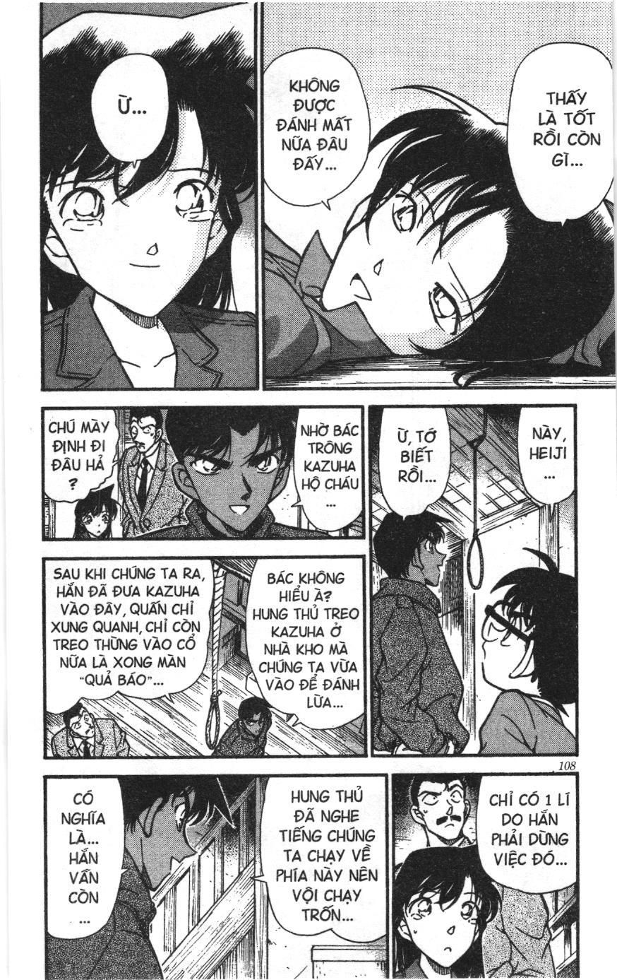 Thám tử lừng danh Conan Loạt truyện tranh: Chapter 259