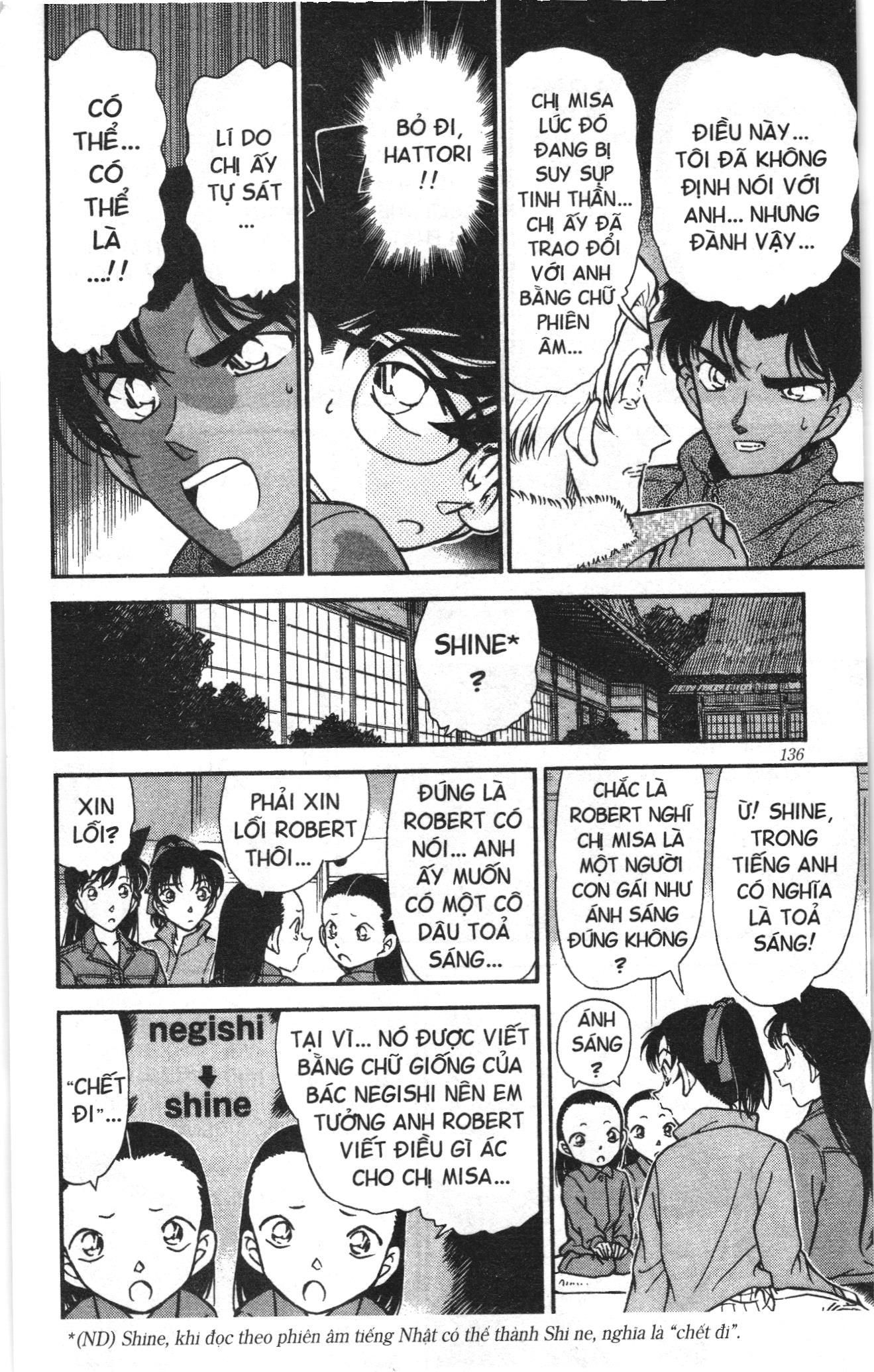 Thám tử lừng danh Conan Loạt truyện tranh: Chapter 260