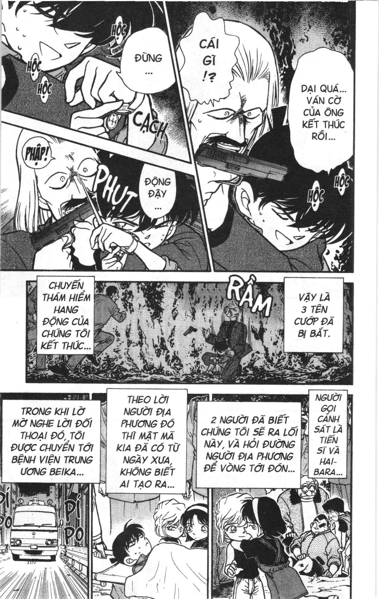 Thám tử lừng danh Conan Loạt truyện tranh: Chapter 263