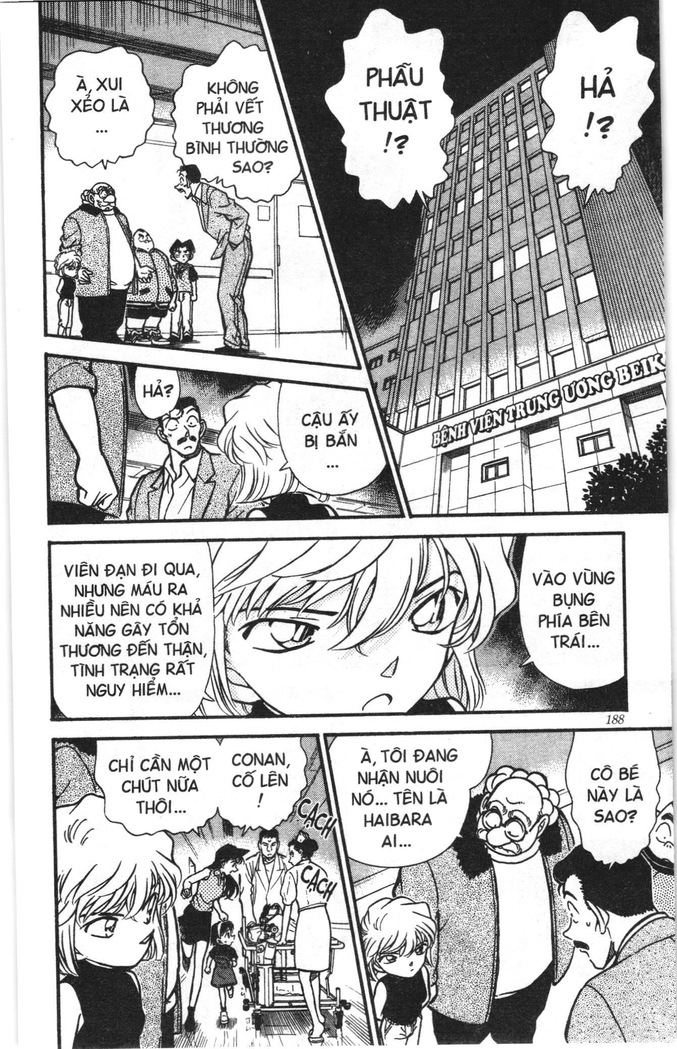 Thám tử lừng danh Conan Loạt truyện tranh: Chapter 263