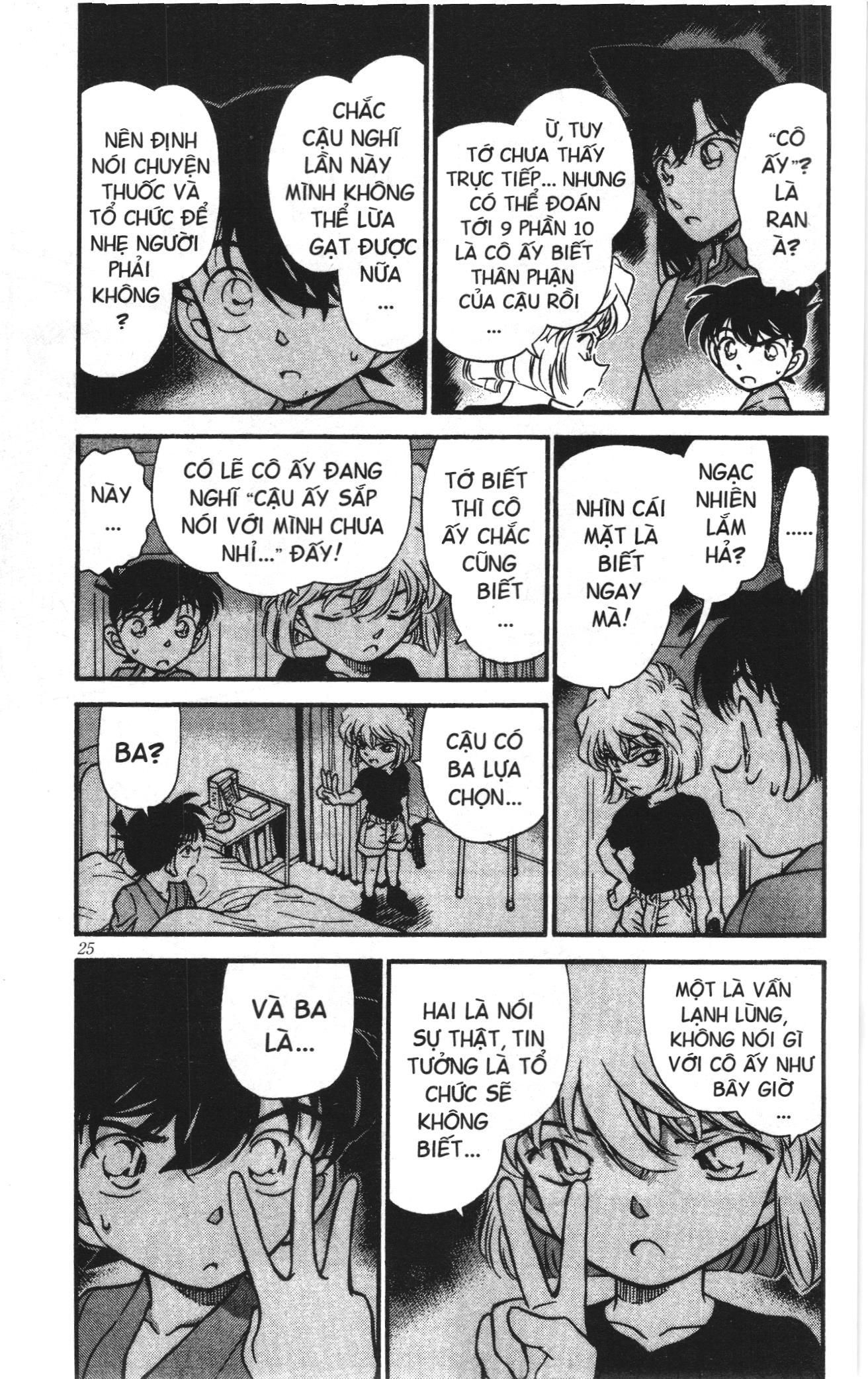 Thám tử lừng danh Conan Loạt truyện tranh: Chapter 265