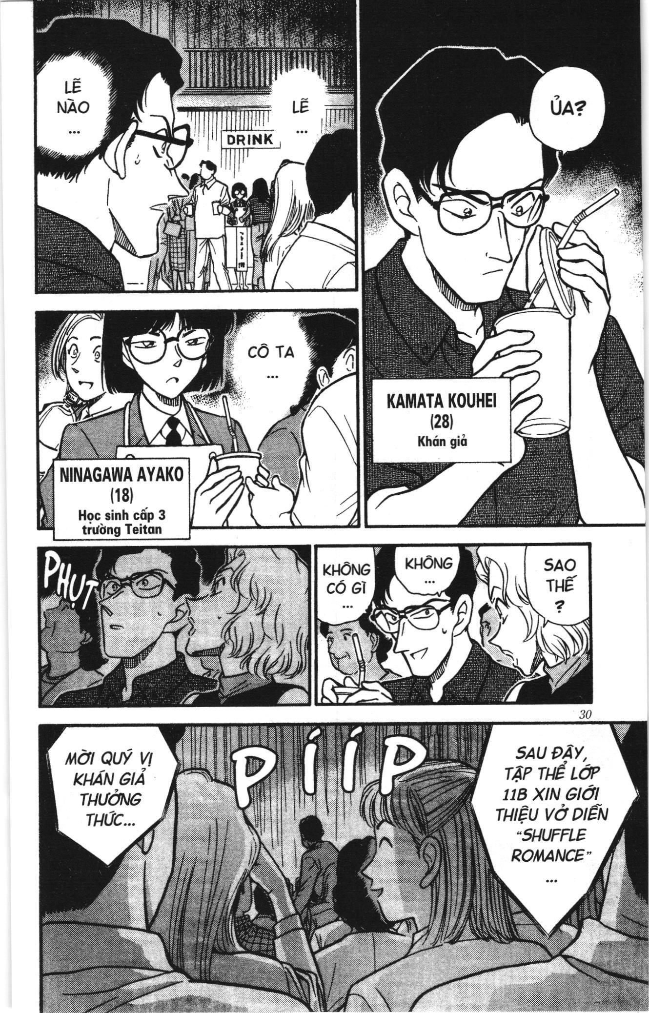 Thám tử lừng danh Conan Loạt truyện tranh: Chapter 265