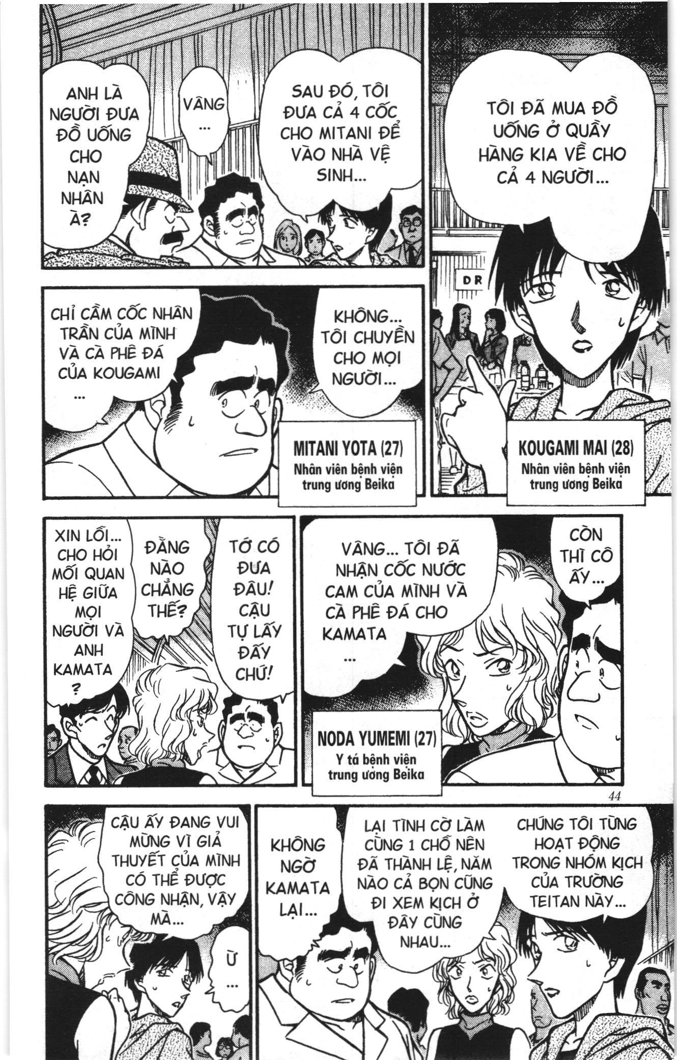 Thám tử lừng danh Conan Loạt truyện tranh: Chapter 266