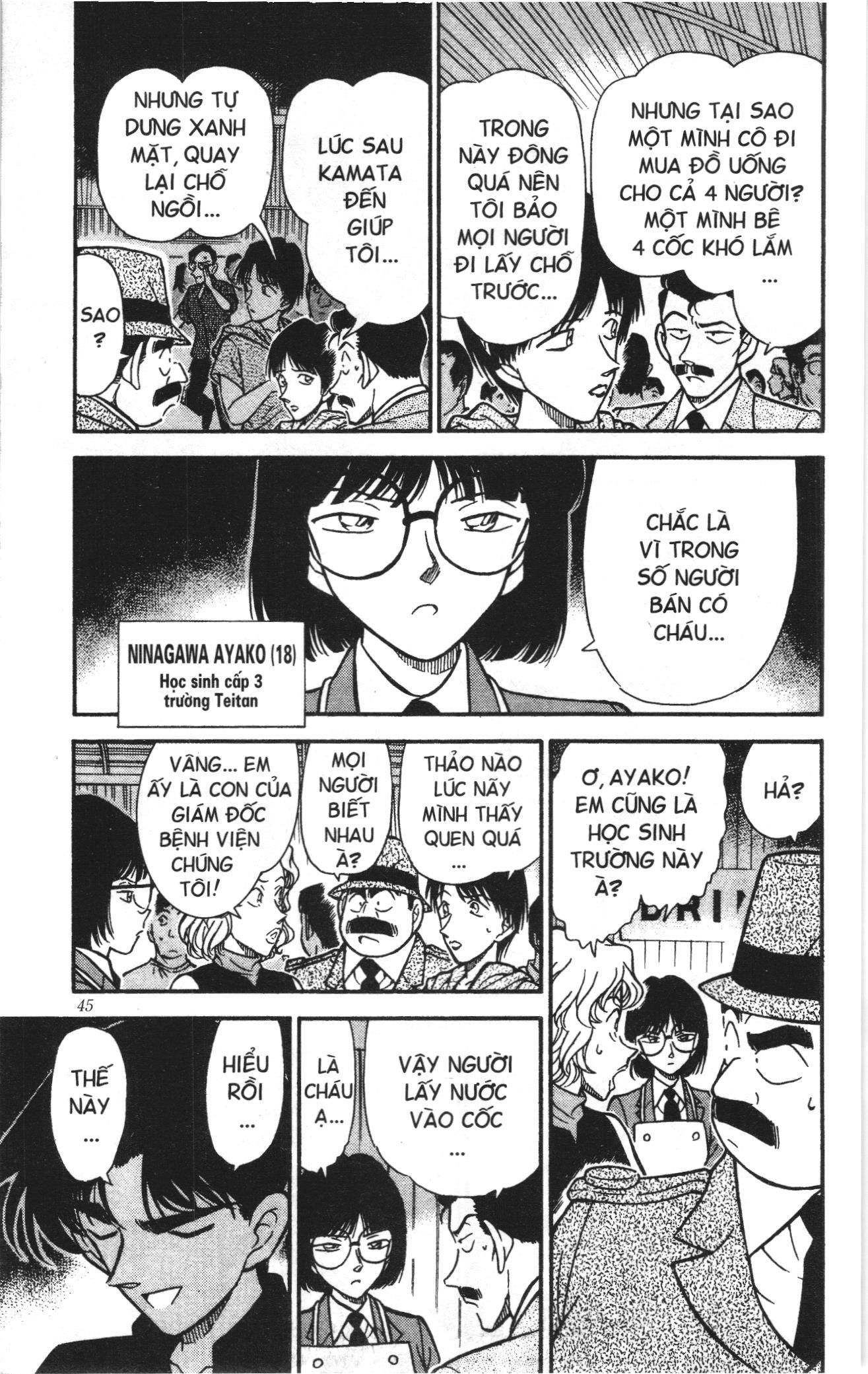 Thám tử lừng danh Conan Loạt truyện tranh: Chapter 266