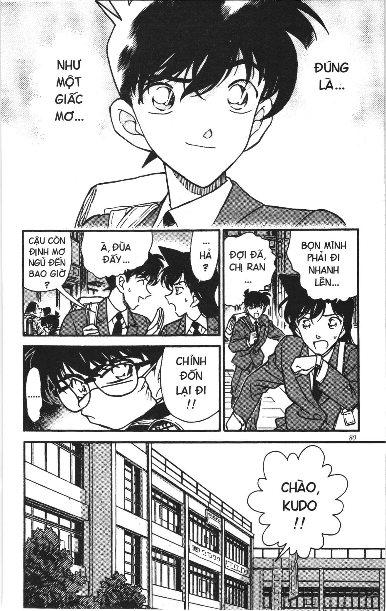 Thám tử lừng danh Conan Loạt truyện tranh: Chapter 268