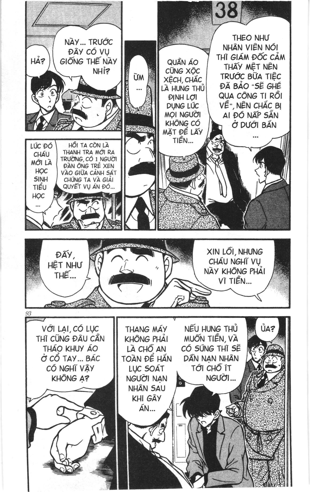 Thám tử lừng danh Conan Loạt truyện tranh: Chapter 269