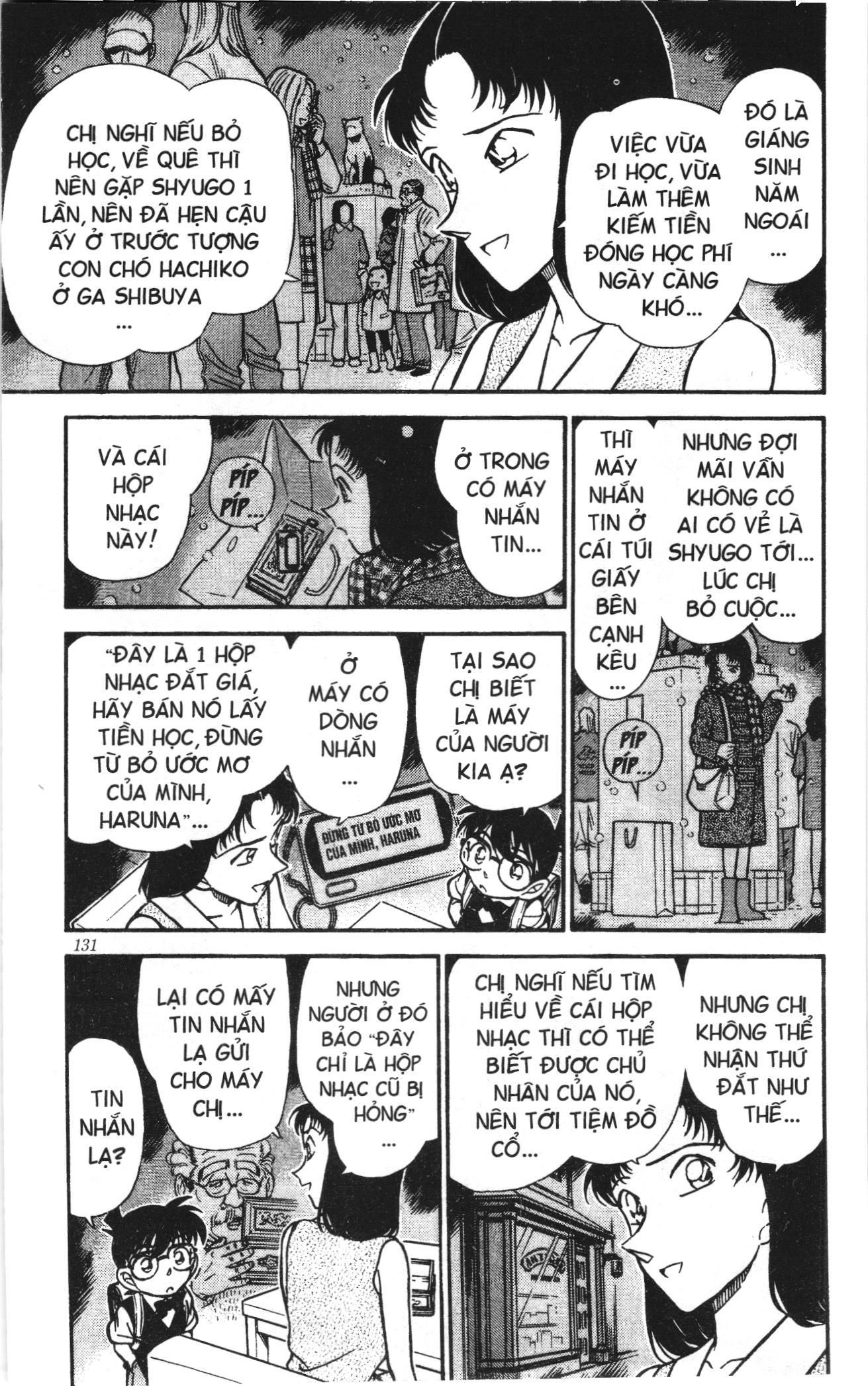 Thám tử lừng danh Conan Loạt truyện tranh: Chapter 271