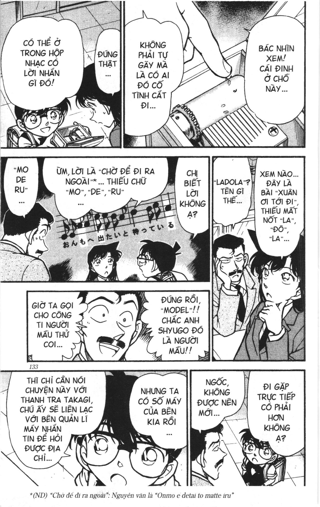 Thám tử lừng danh Conan Loạt truyện tranh: Chapter 271