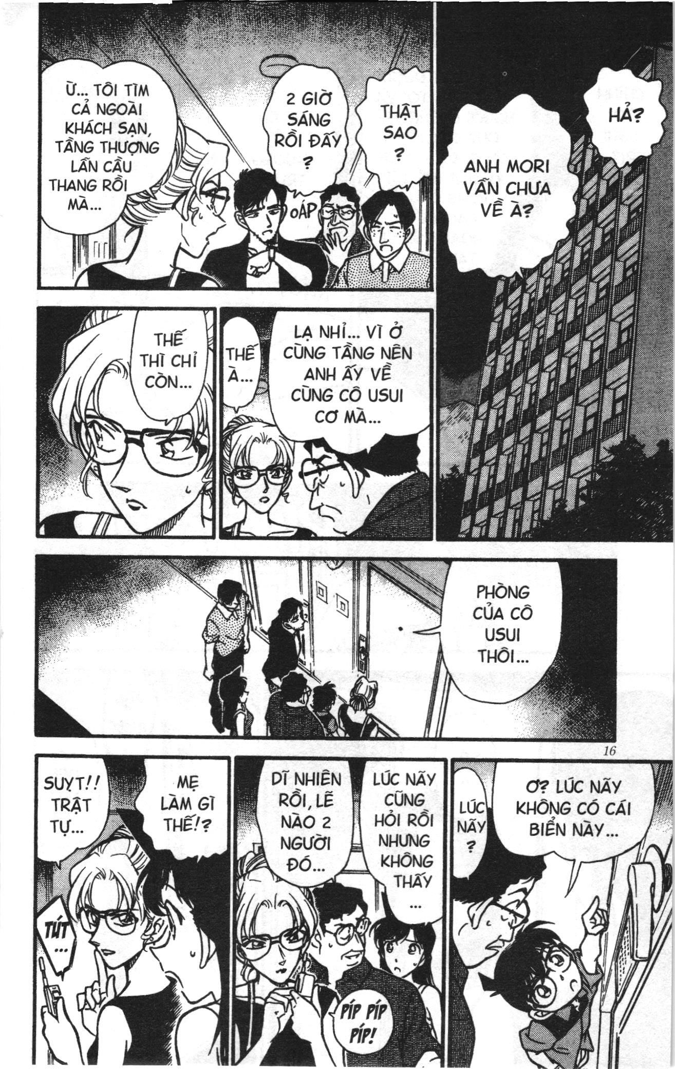 Thám tử lừng danh Conan Loạt truyện tranh: Chapter 274