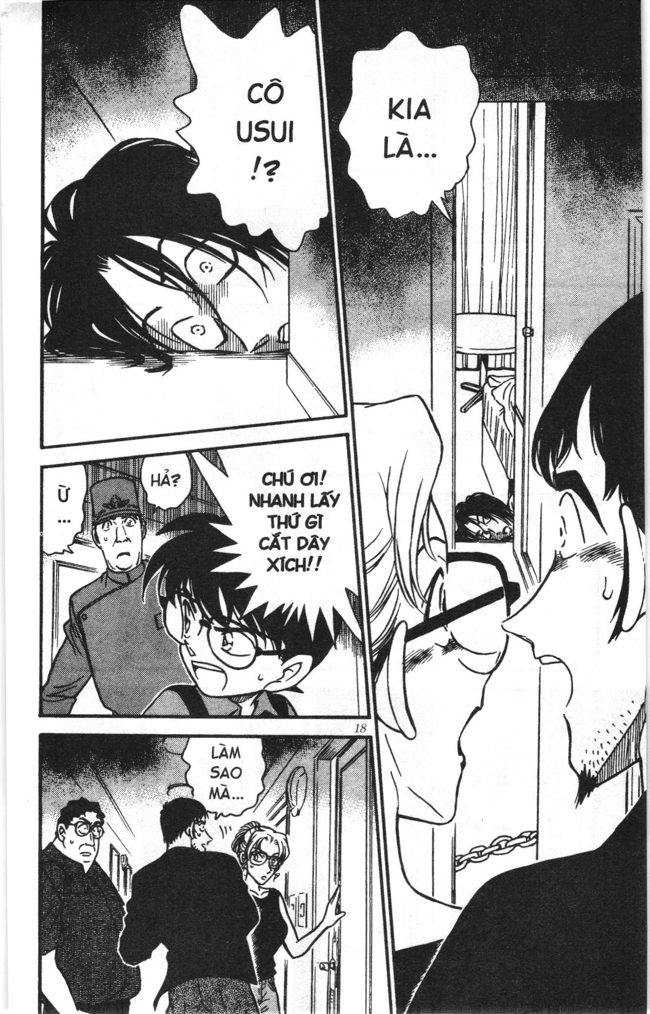 Thám tử lừng danh Conan Loạt truyện tranh: Chapter 274