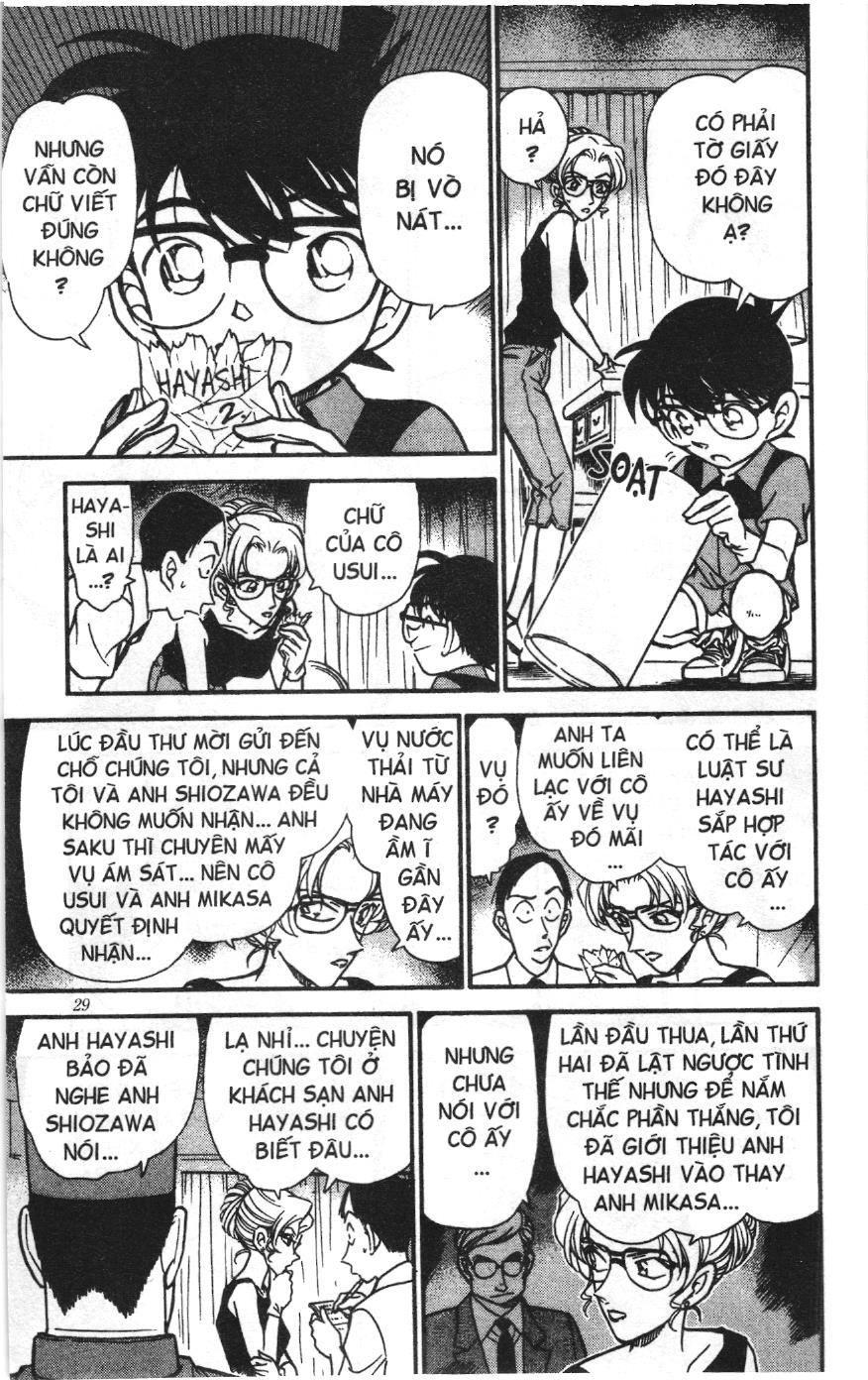 Thám tử lừng danh Conan Loạt truyện tranh: Chapter 275