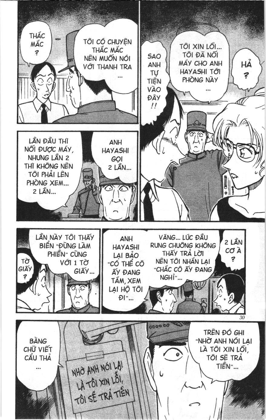 Thám tử lừng danh Conan Loạt truyện tranh: Chapter 275