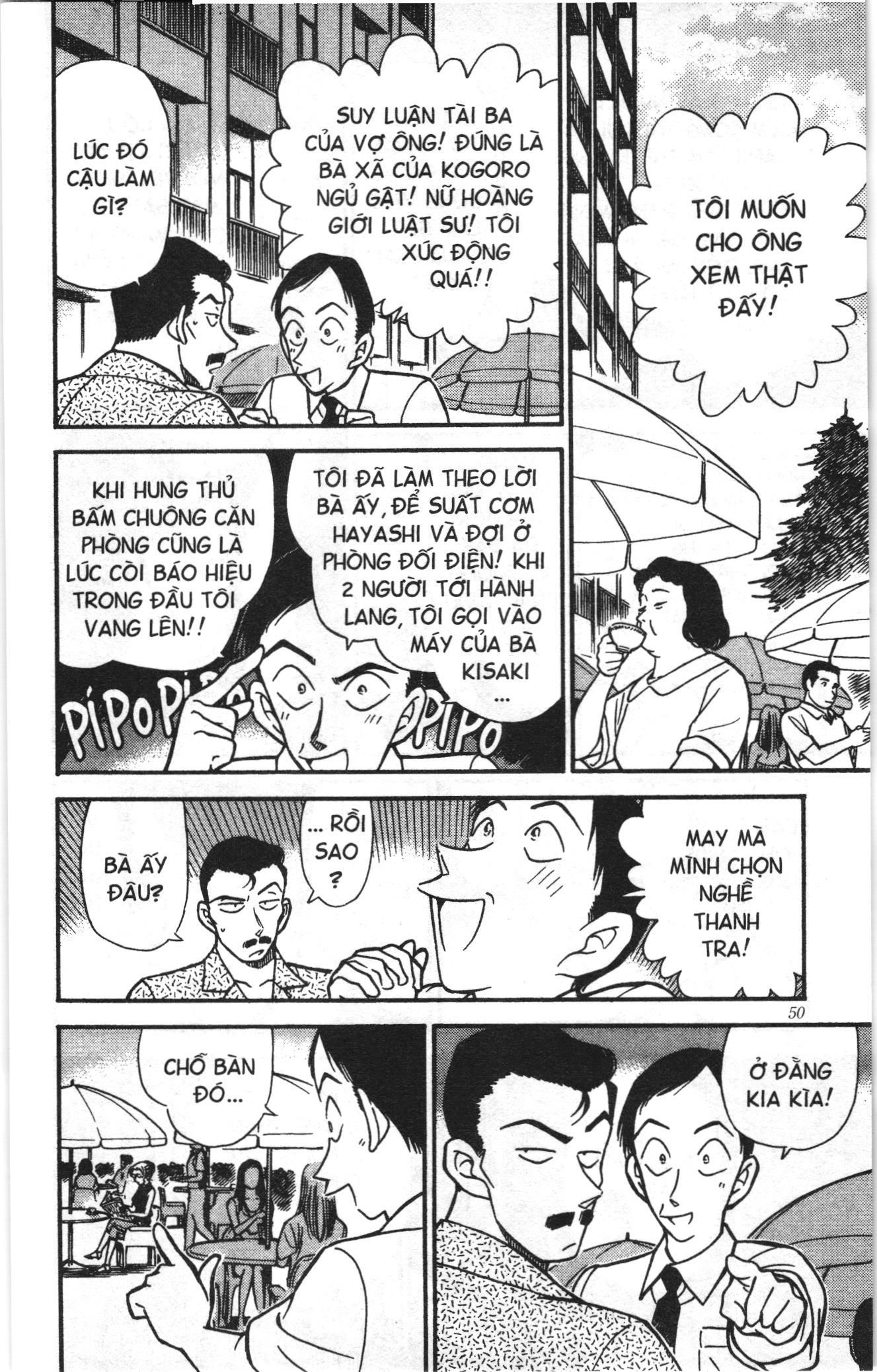 Thám tử lừng danh Conan Loạt truyện tranh: Chapter 276